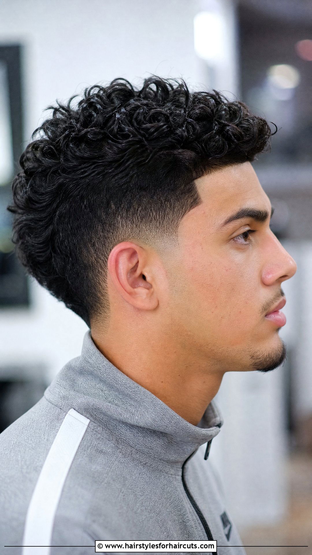 Taper Fade With Curly Faux Hawk - 25 haircuts hispanic curly hair taper - 25 haircuts hispanic curly hair taper