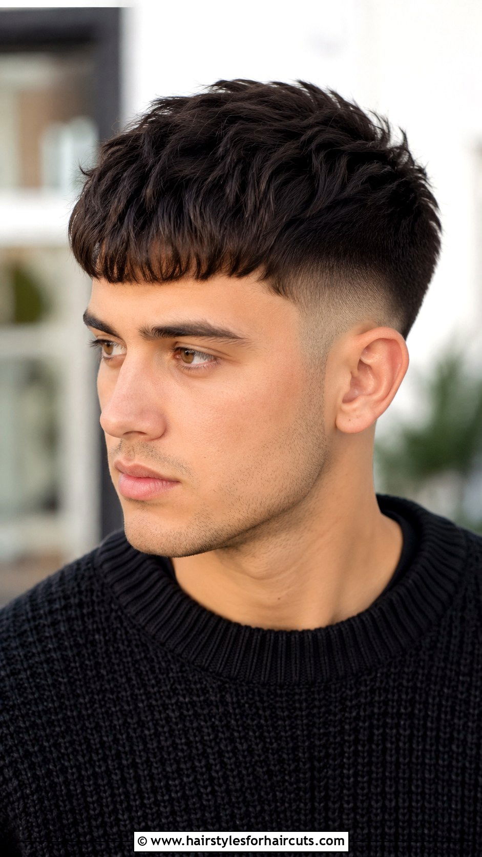 Taper Fade With Fringe - 25 hair receding hairstyles - 25 hair receding hairstyles