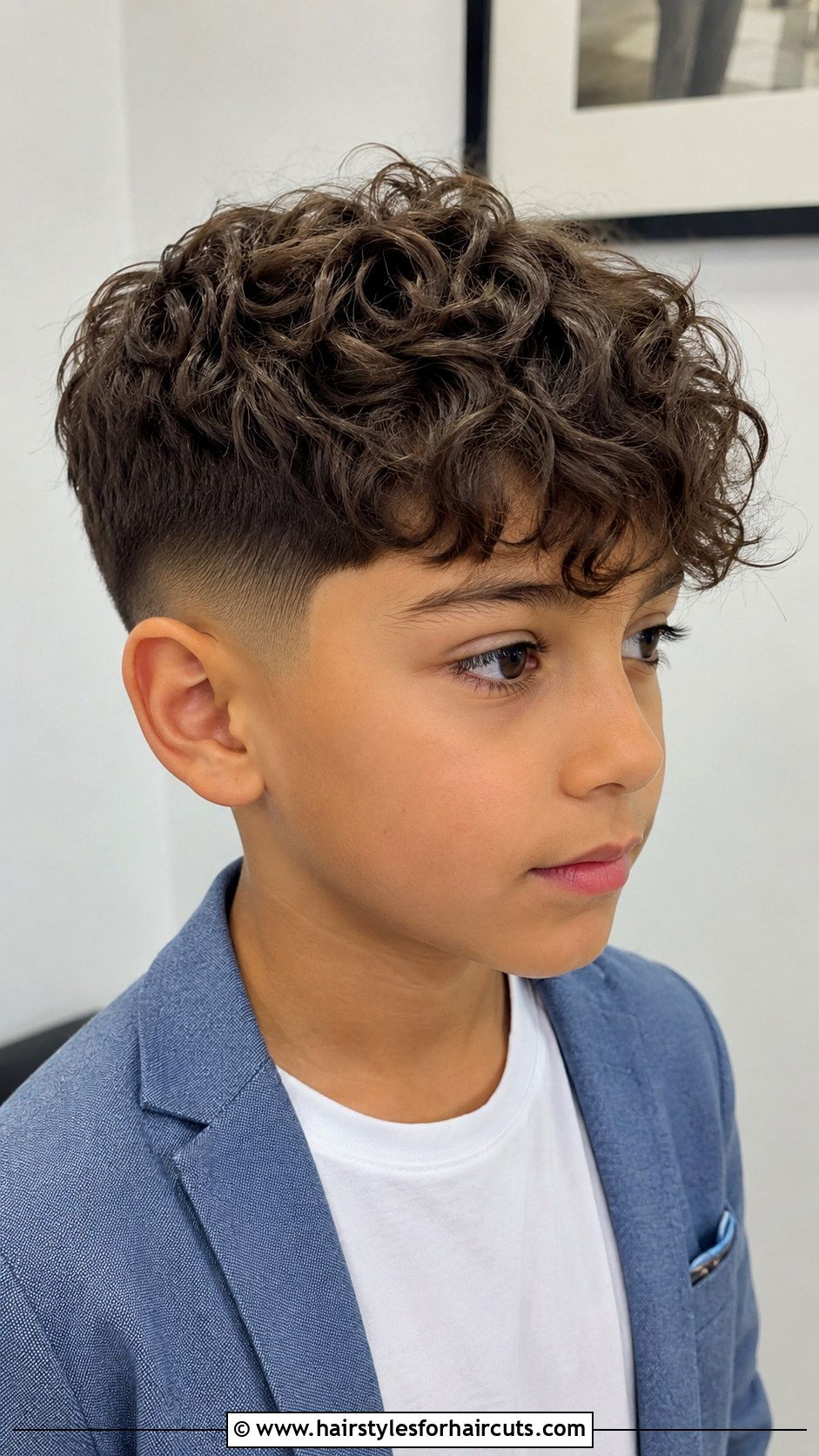 Taper Fade With Loose Curls - 25 10 year old boy haircuts curly hair - 25 10 year old boy haircuts curly hair