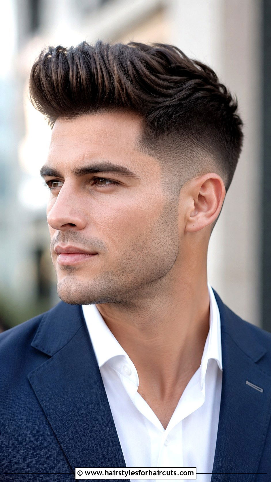 Taper Fade With Quiff - 25 hair clay hairstyles - 25 hair clay hairstyles