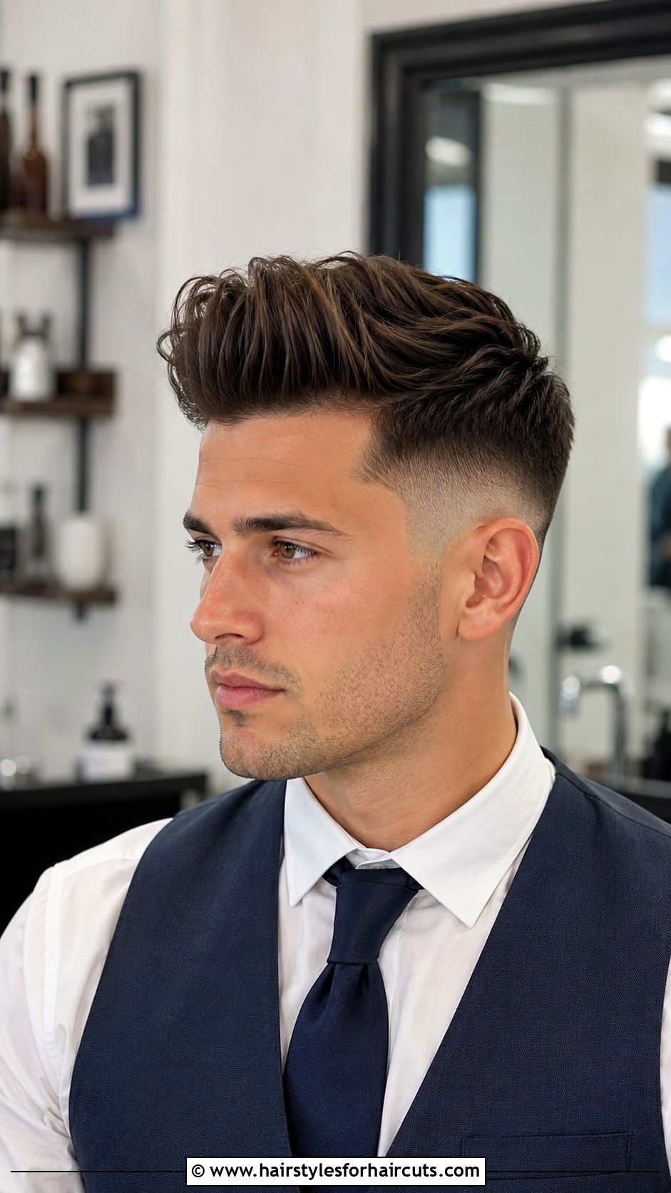 Taper Fade With Quiff - 25 black hair fade haircuts - 25 black hair fade haircuts
