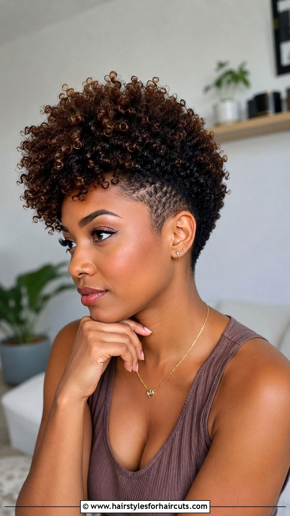Tapered Afro - 25 hairstyles with kinky hair - 25 hairstyles with kinky hair