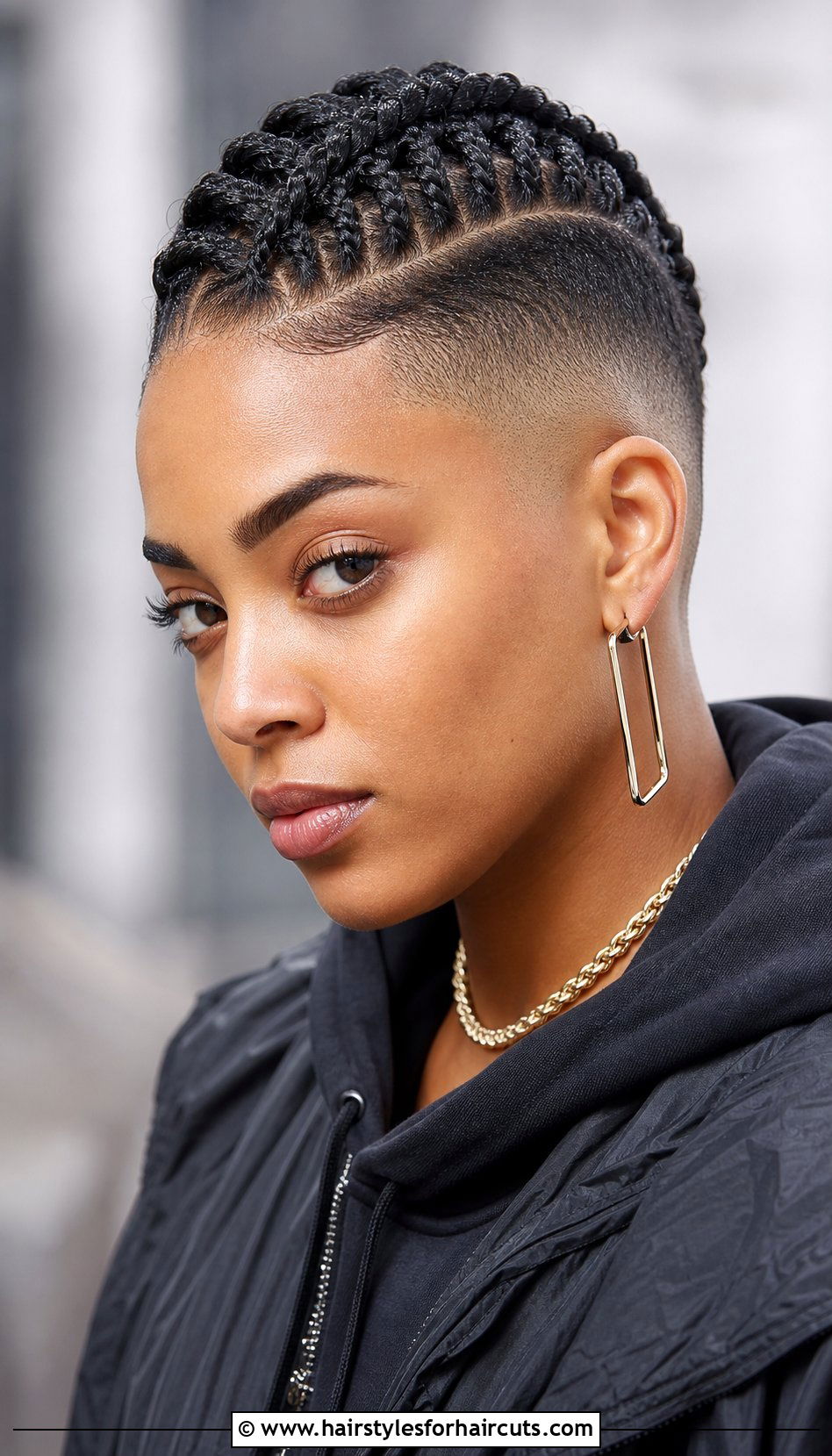 Tapered Braided Mohawk - 25 braided mohawk hairstyles for short hair - 25 braided mohawk hairstyles for short hair