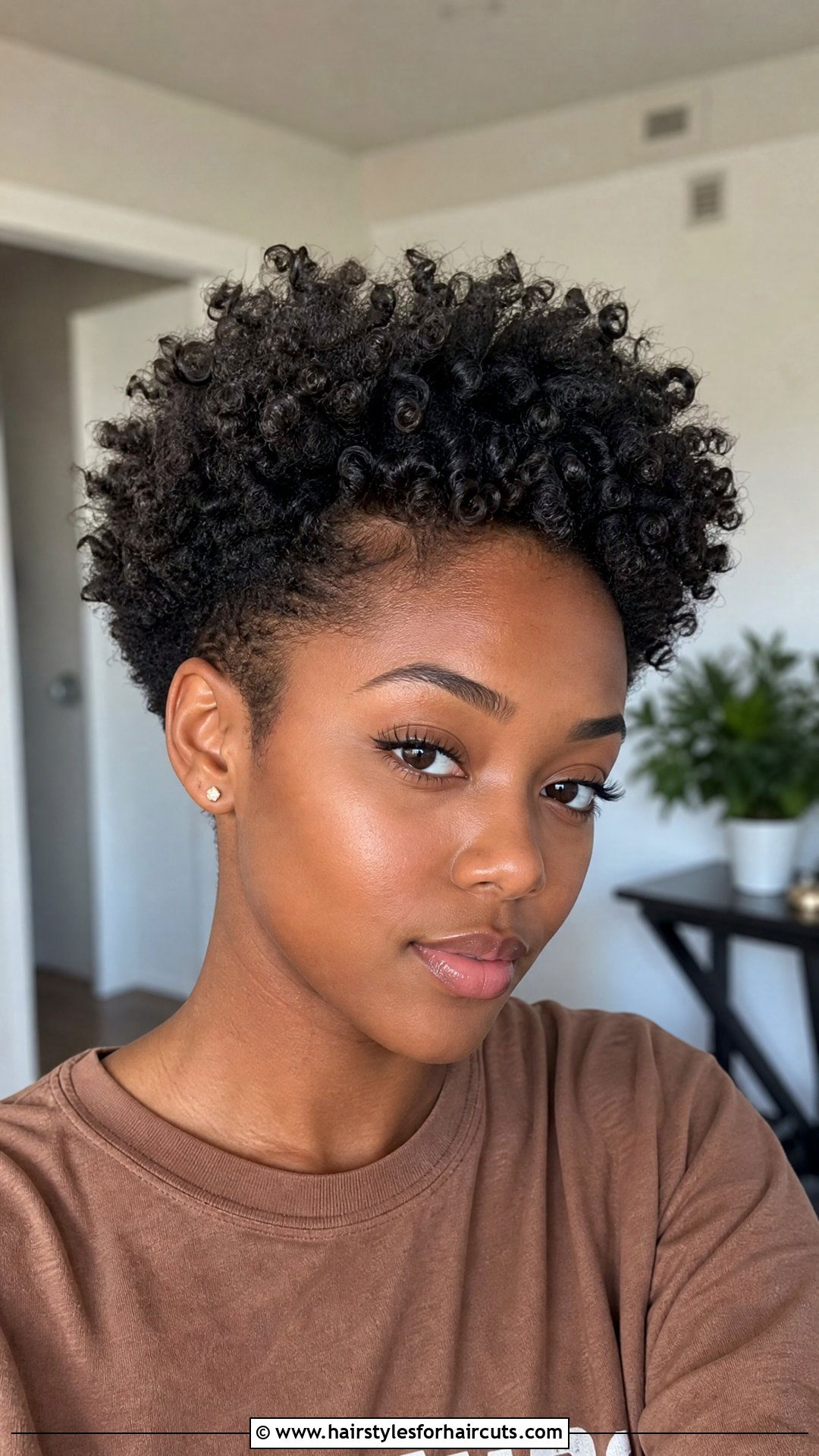 Tapered Curly Afro - 25 cute hairstyles for curly hair black girl - 25 cute hairstyles for curly hair black girl