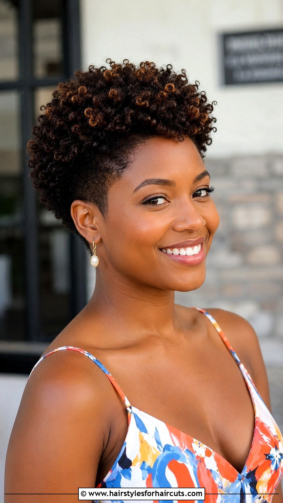 Tapered Curly Afro - 25 naturally curly hair hairstyles - 25 naturally curly hair hairstyles