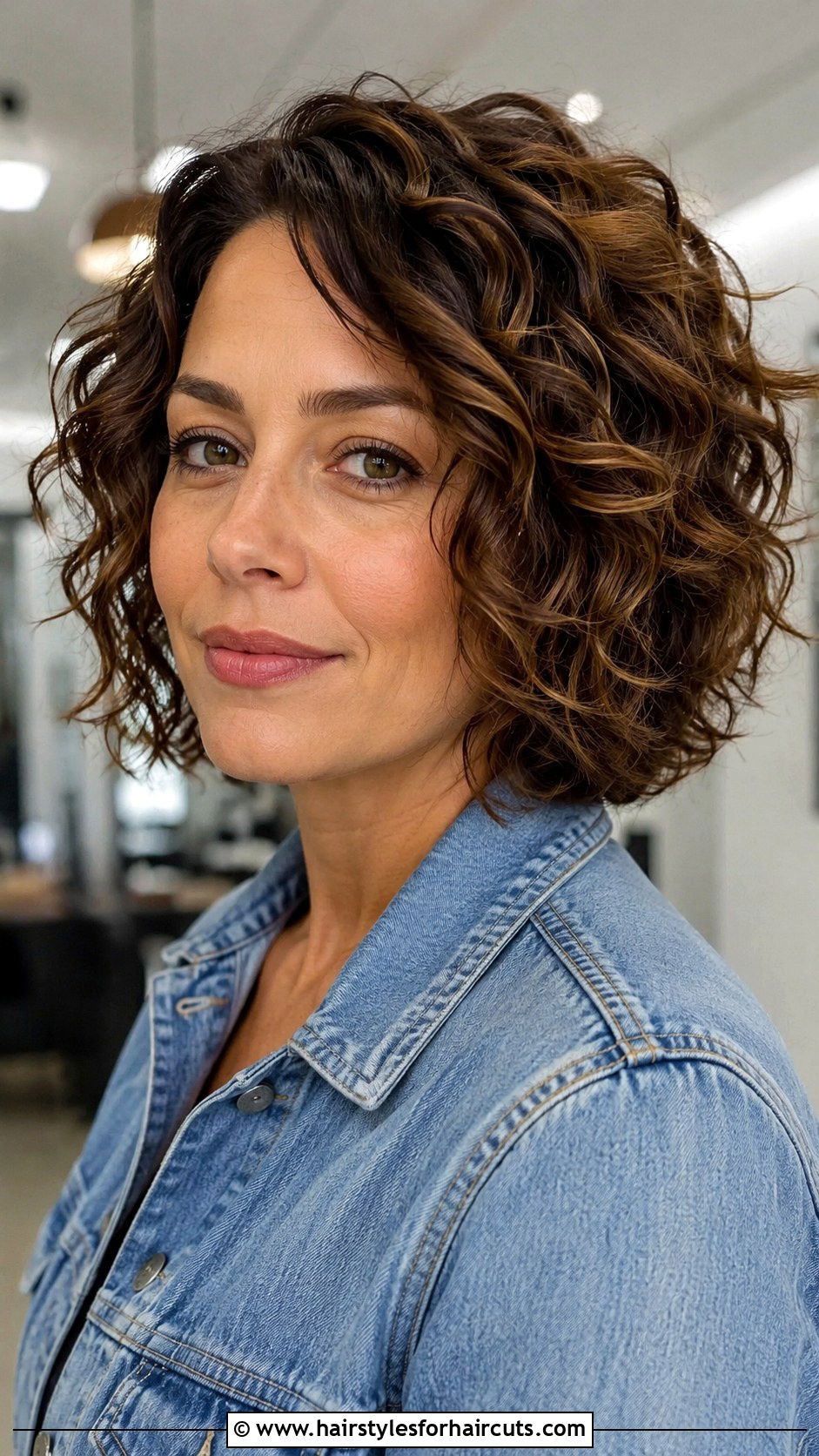 Tapered Curly Bob - 25 curly bob hairstyles - 25 curly bob hairstyles