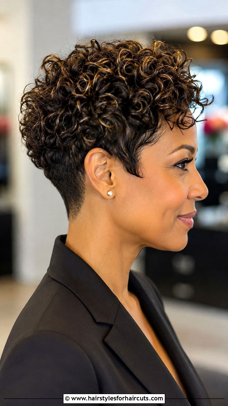Tapered Curly Cut - 25 easy hairstyles for thin curly hair - 25 easy hairstyles for thin curly hair