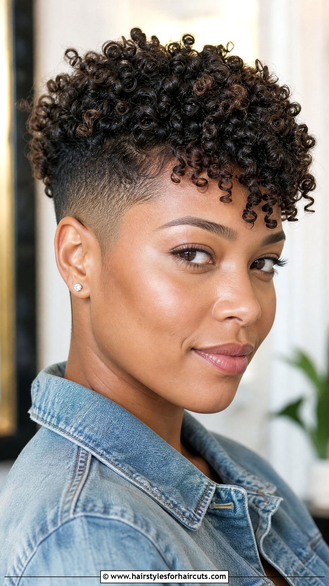 Tapered Curly Cut - 25 womens hairstyles for curly hair - 25 womens hairstyles for curly hair