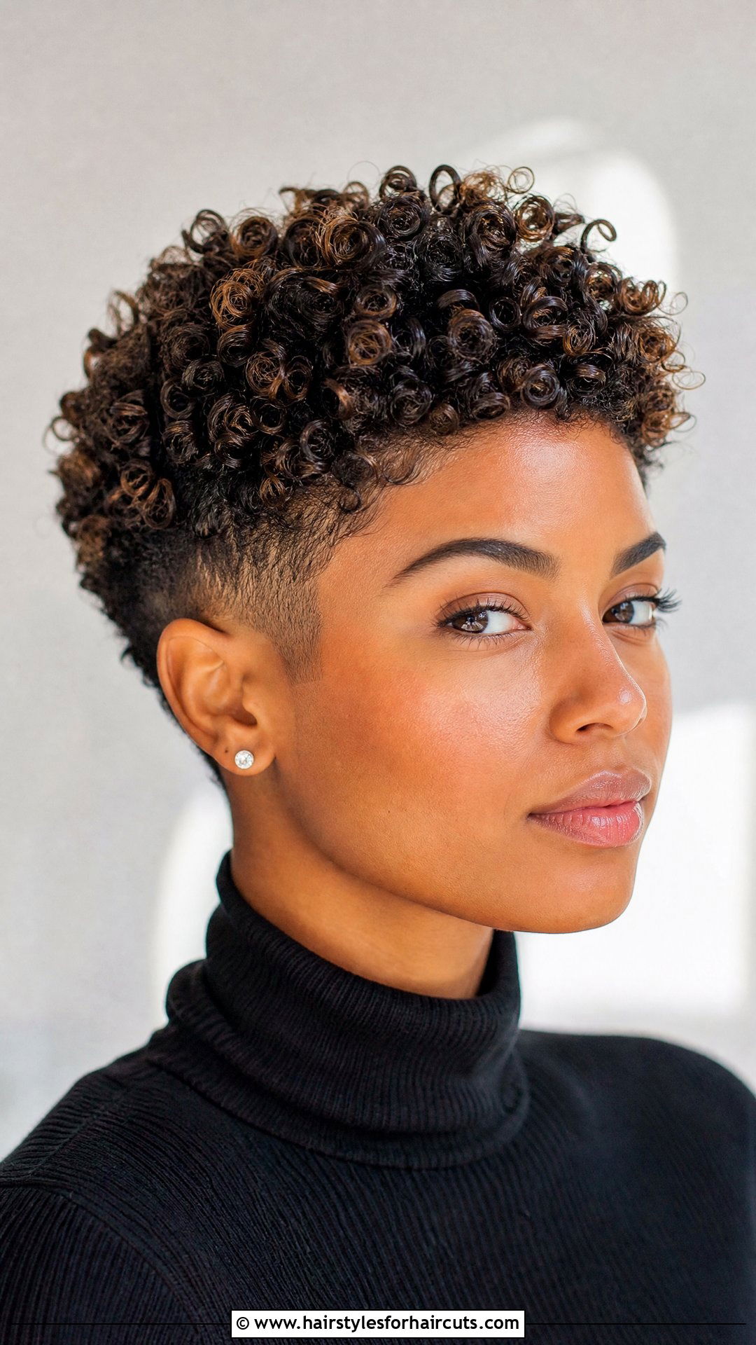 Tapered Curly Cut - 25 womens professional hairstyles for curly hair - 25 womens professional hairstyles for curly hair