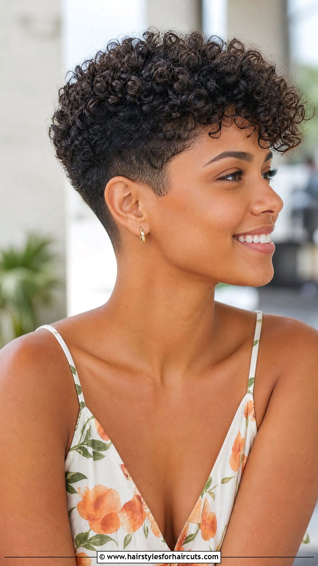 Tapered Curly Cut - 25 black hairstyles short hair - 25 black hairstyles short hair