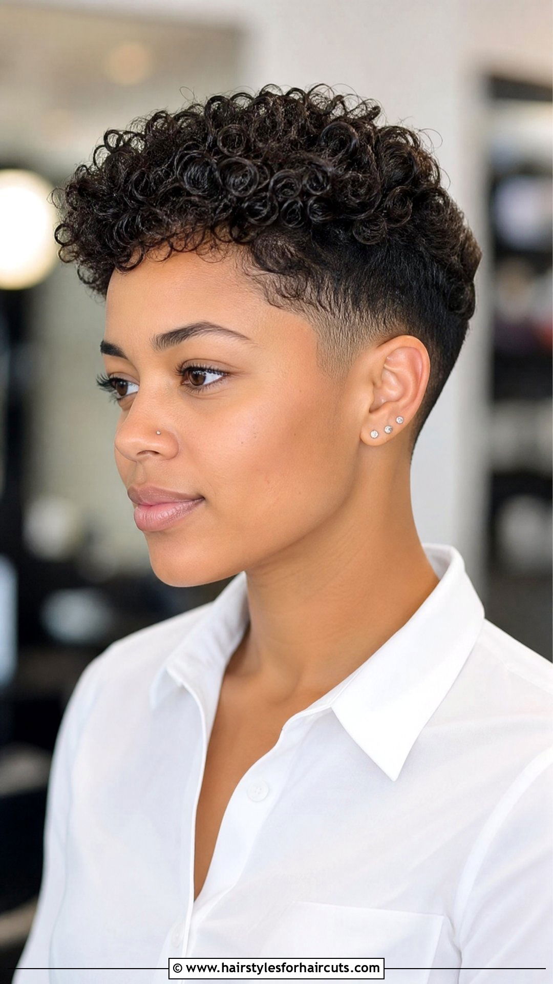 Tapered Curly Haircut - 25 thick curly hair haircuts - 25 thick curly hair haircuts