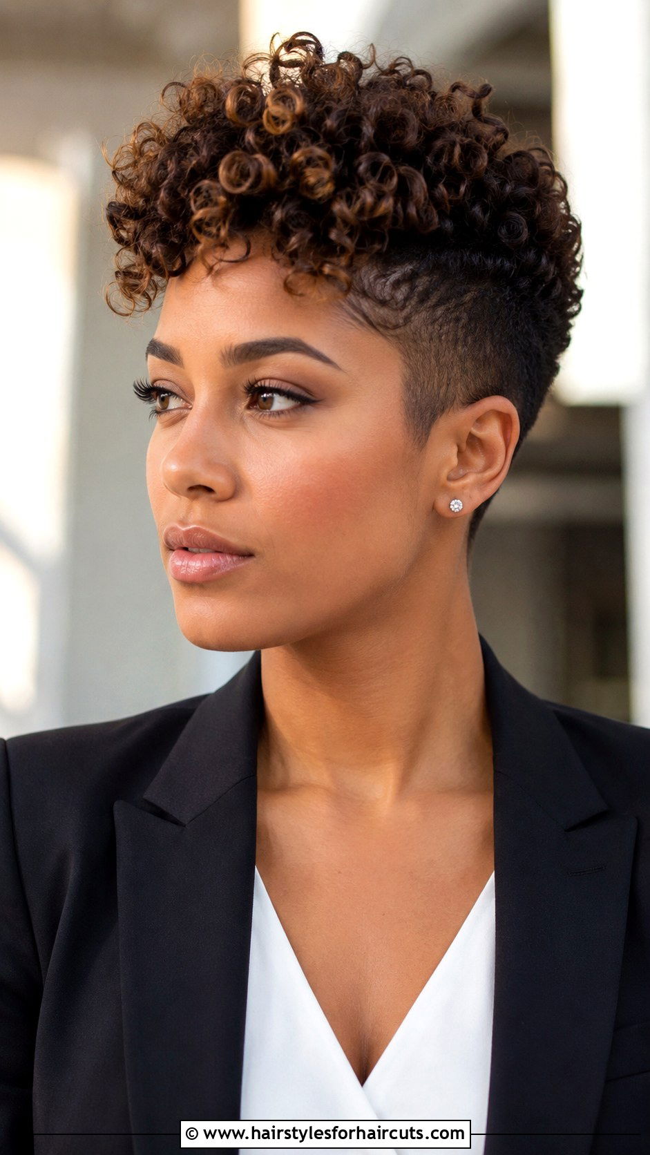 Tapered Curly Haircut - 25 curly haircuts for round face - 25 curly haircuts for round face