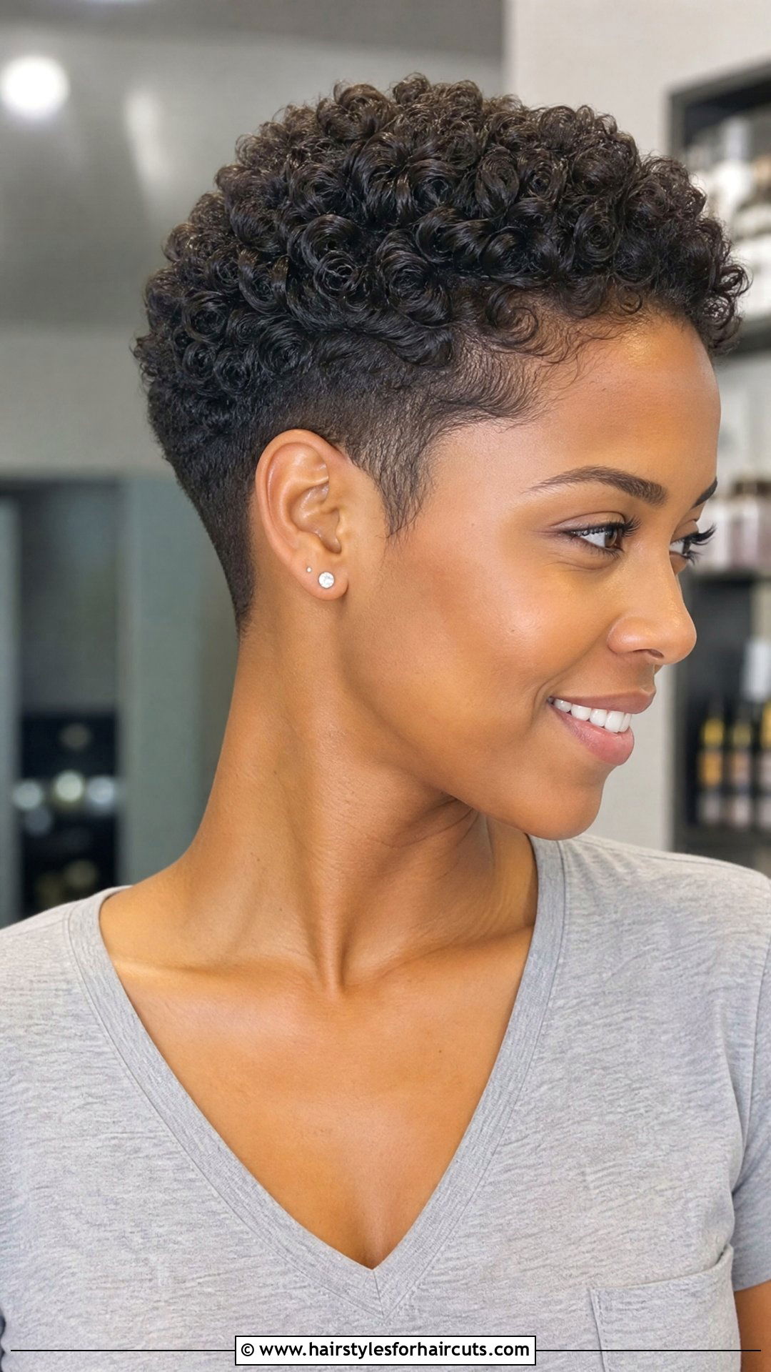 Tapered Curly Pixie - 25 best haircuts for curly hair oval face - 25 best haircuts for curly hair oval face