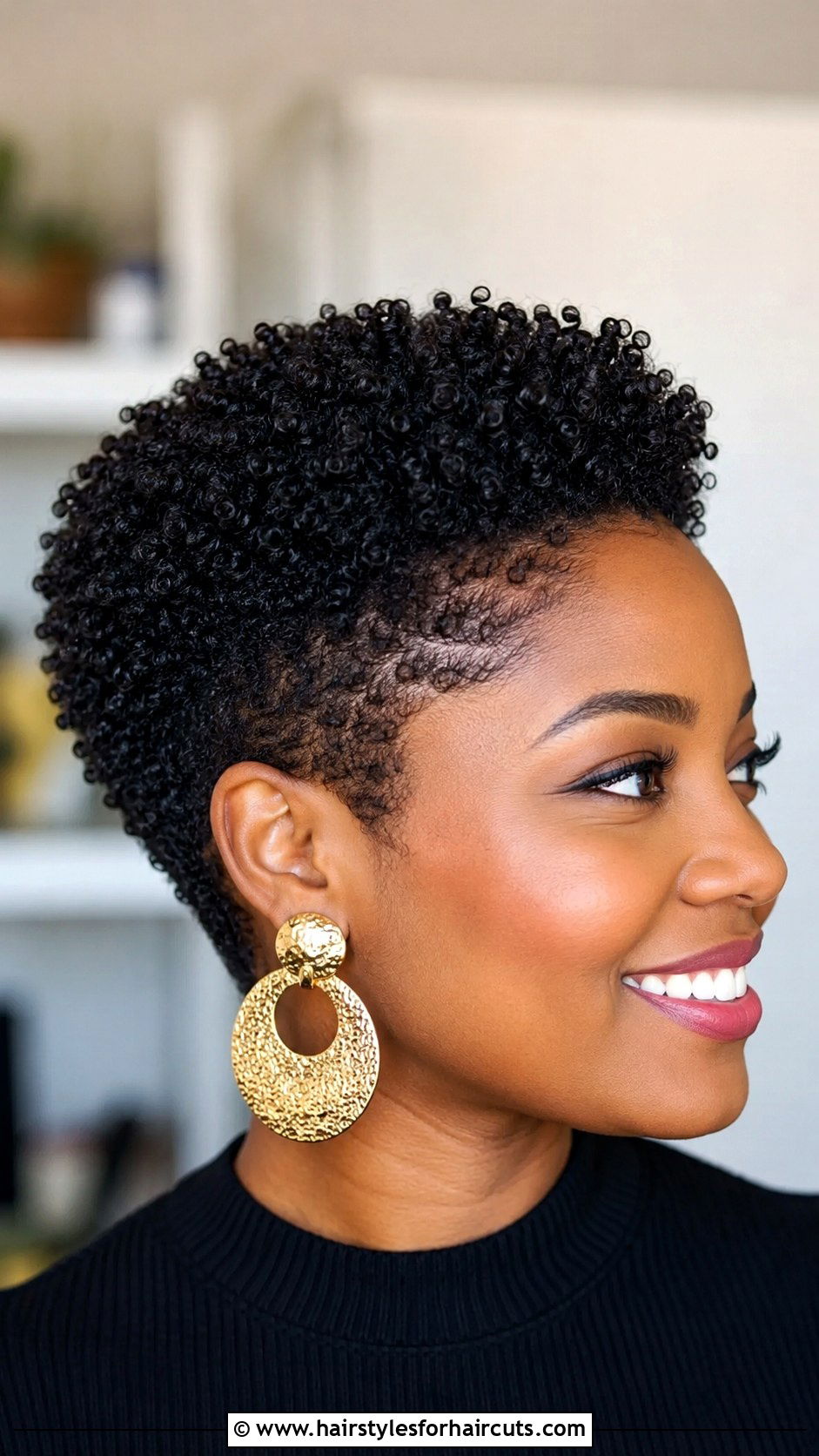 Tapered Curly TWA For 3b Hair - 25 best haircuts for 3b curly hair - 25 best haircuts for 3b curly hair