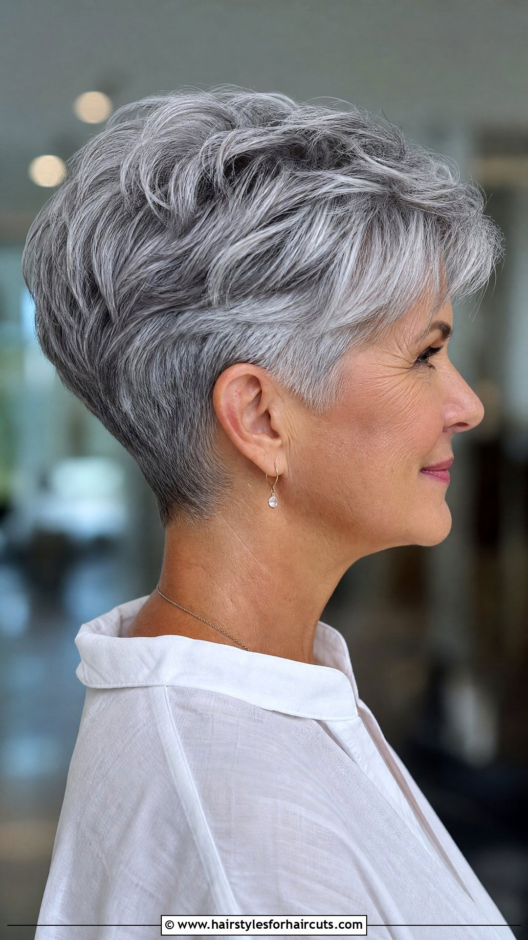 Tapered Cut Gray Hair - 25 haircuts gray hair - 25 haircuts gray hair