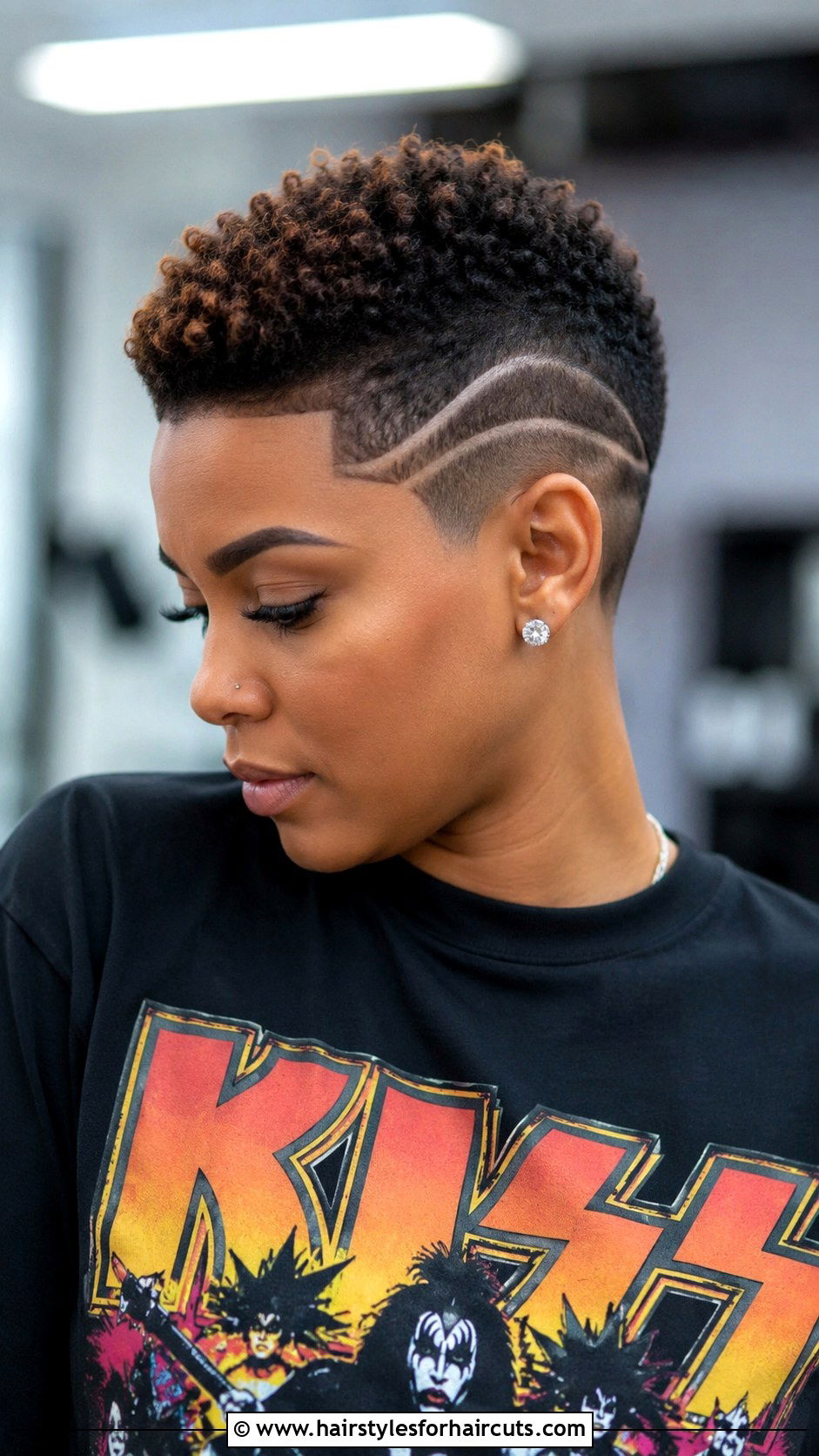 Tapered Cut With Designs - 25 ethnica hairstyles for short hair - 25 ethnica hairstyles for short hair
