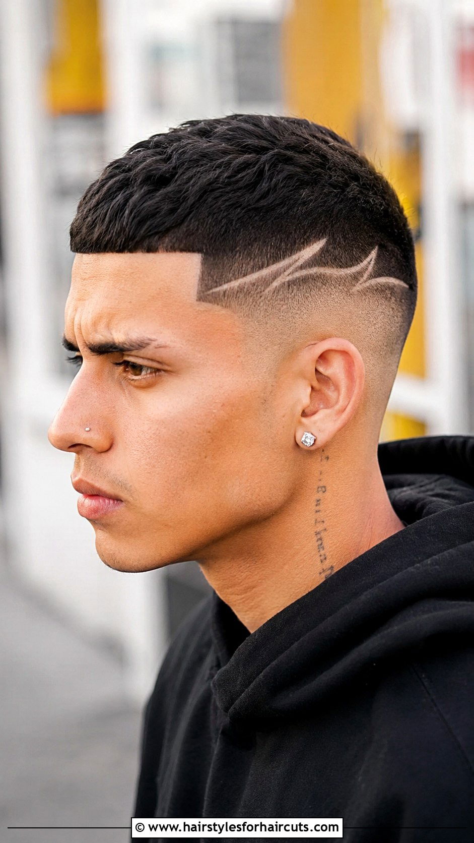 Tapered Fade With Design - 25 black hairstyles for thinning hair on top - 25 black hairstyles for thinning hair on top