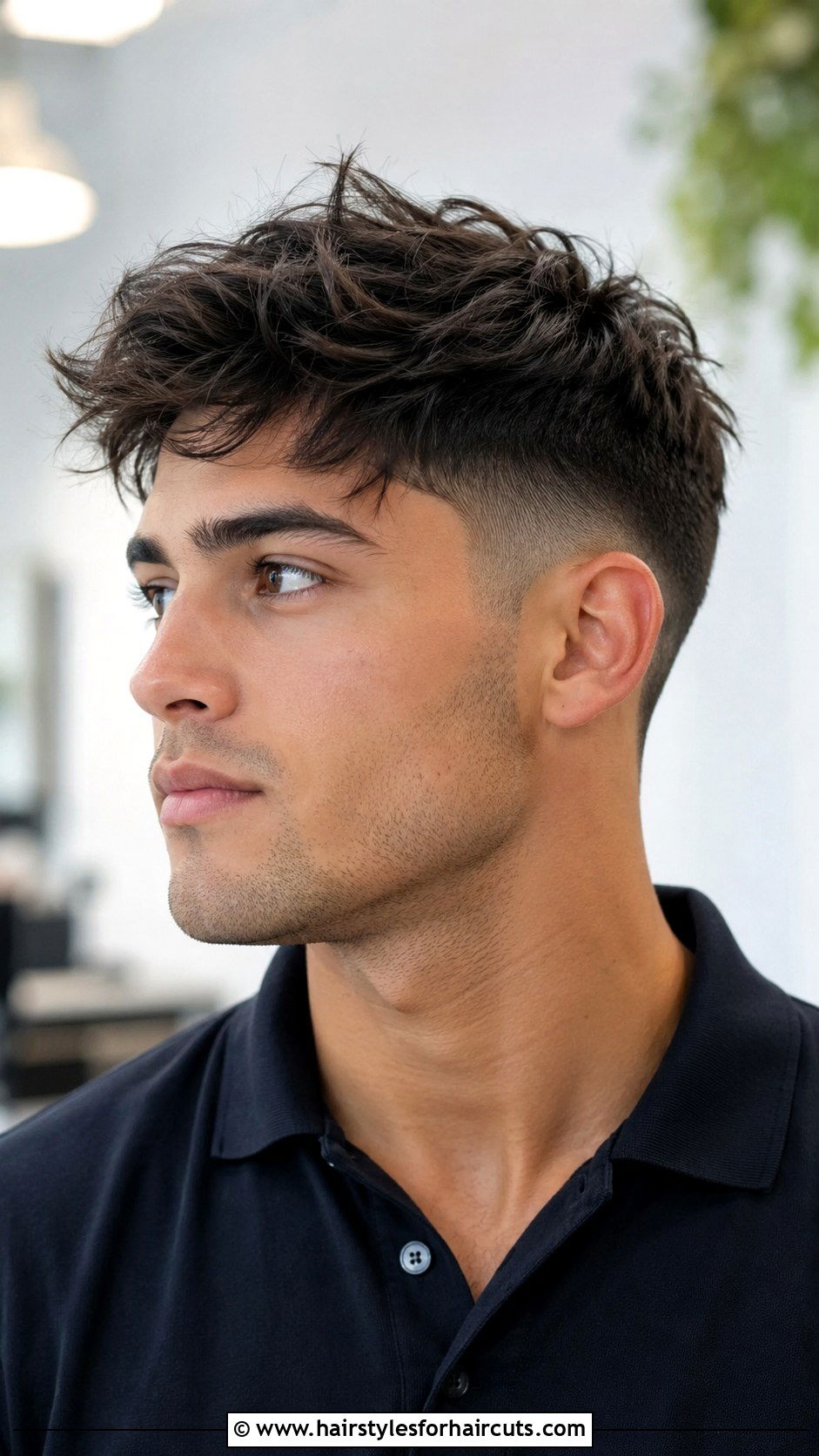 Tapered Fade With Textured Top - 25 can a haircuts help with hair loss - 25 can a haircuts help with hair loss
