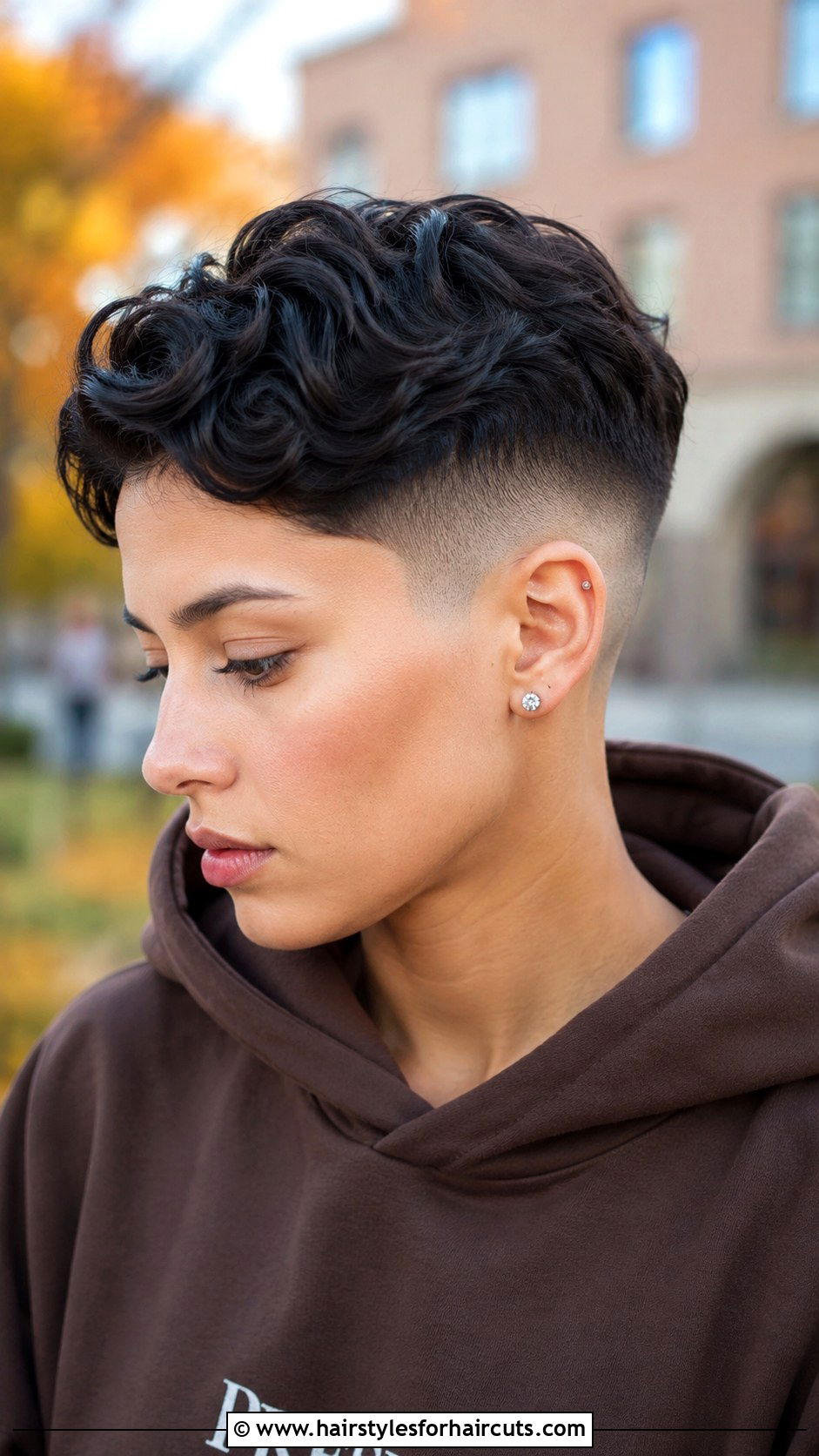 Tapered Fade With Wavy Top - 25 blowout hairstyles for short black hair - 25 blowout hairstyles for short black hair