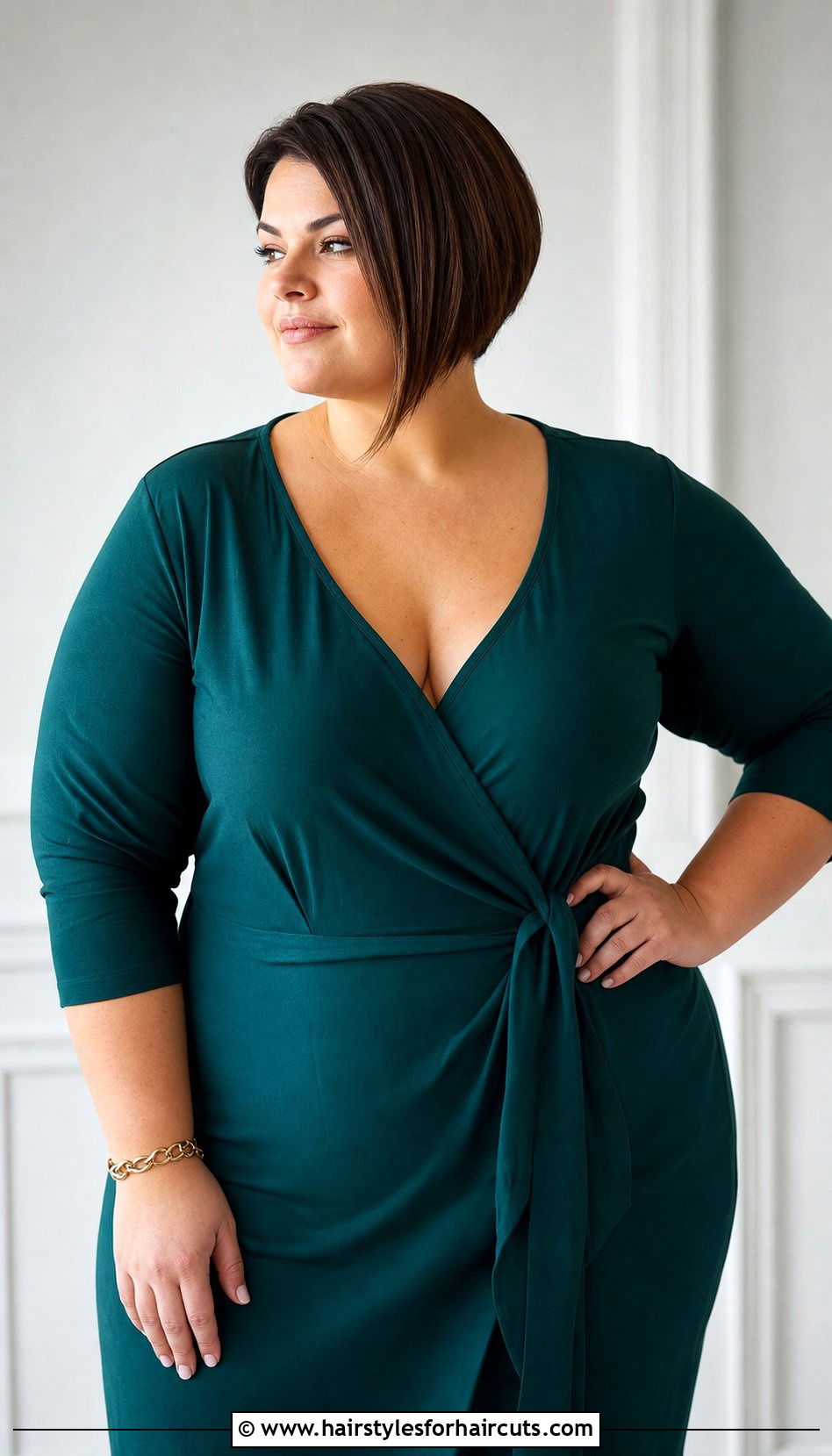 Tapered Long Haircut - 25 haircuts for plus size women - 25 haircuts for plus size women