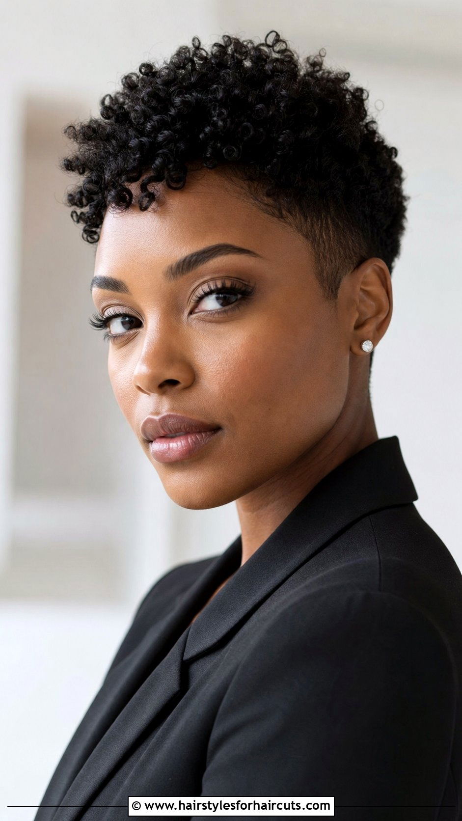 Tapered Natural Cut - 25 holiday hairstyles for natural hair - 25 holiday hairstyles for natural hair