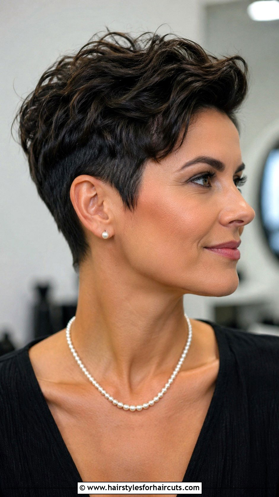 Tapered Pixie - 25 fine hair hairstyles for over 60 - 25 fine hair hairstyles for over 60