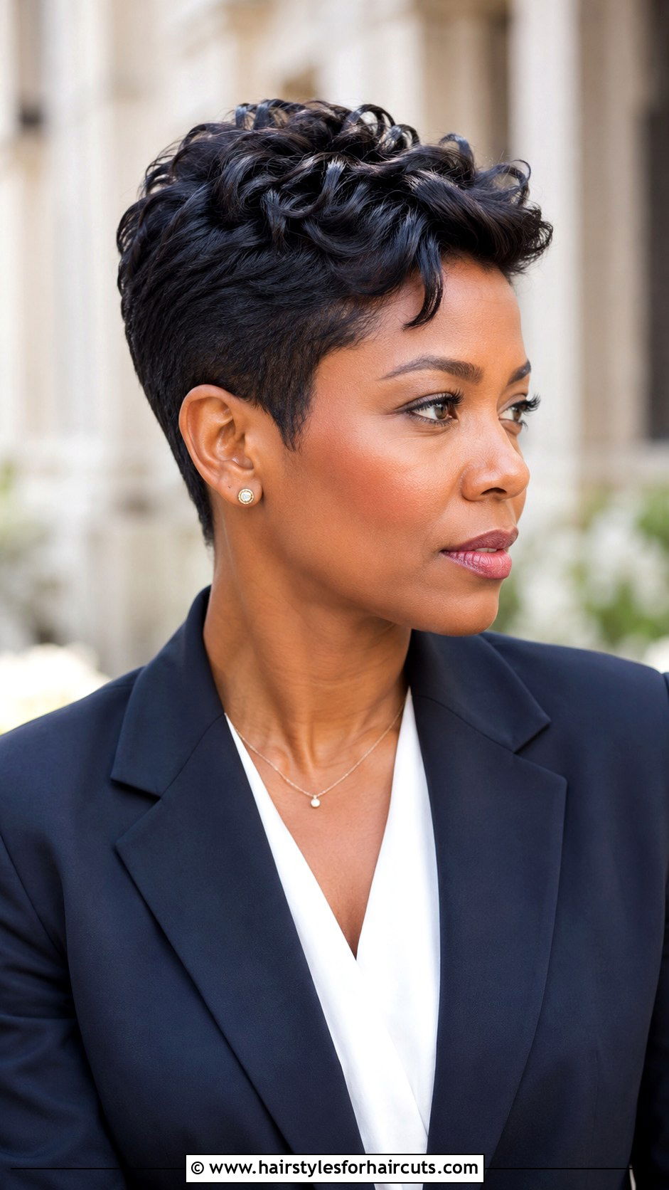 Tapered Pixie Cut - 25 black women short haircuts styles - 25 black women short haircuts styles