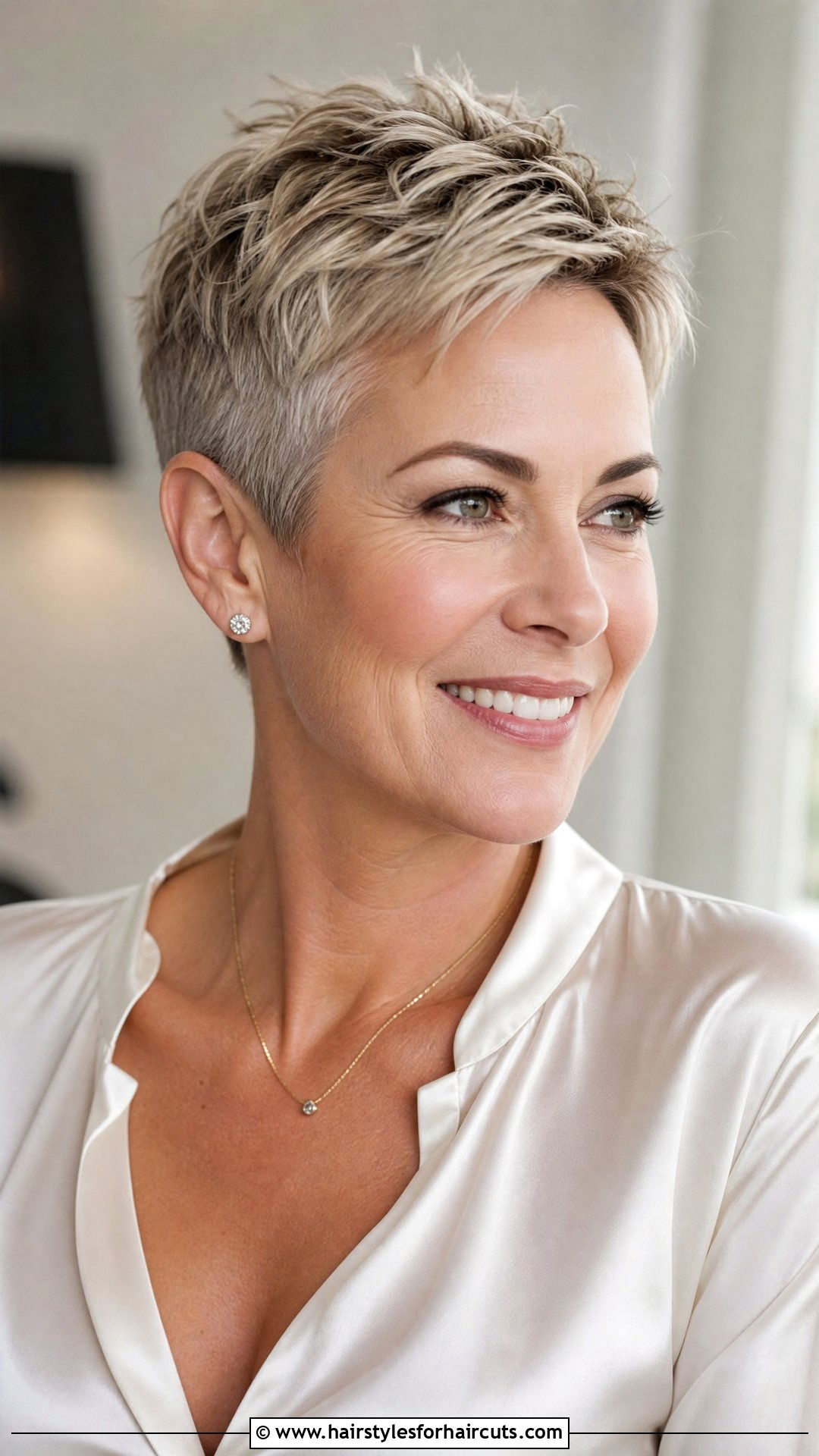 Tapered Pixie Cut - 25 good haircuts for fluffy hair - 25 good haircuts for fluffy hair