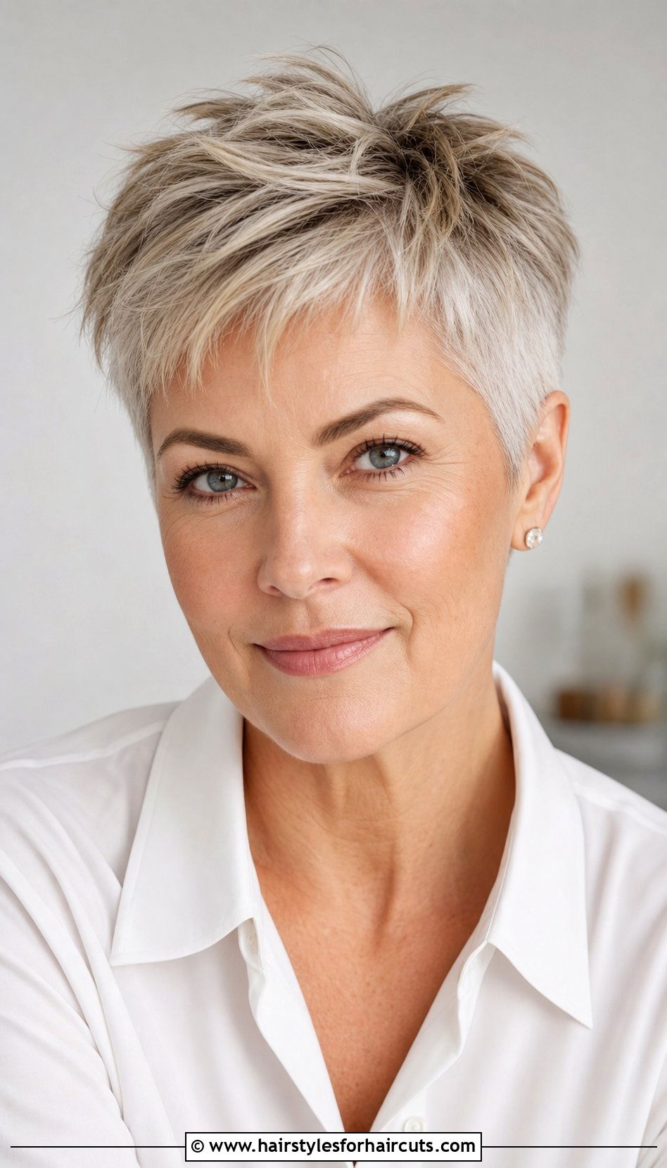 Tapered Pixie Cut - 25 short hairstyles for women over 50 - 25 short hairstyles for women over 50