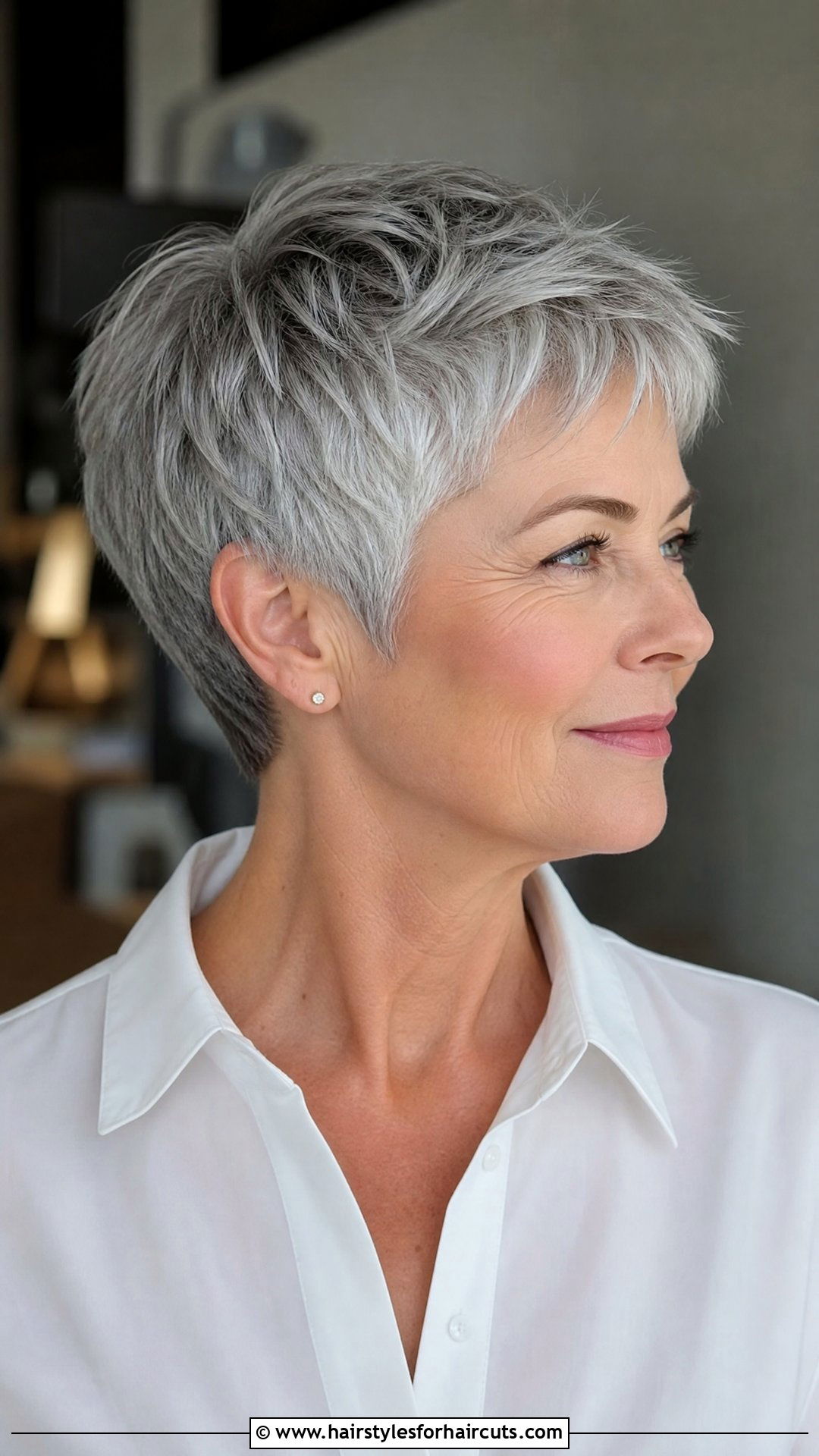 Tapered Pixie For Gray Hair - 25 pixie haircuts for gray hair - 25 pixie haircuts for gray hair