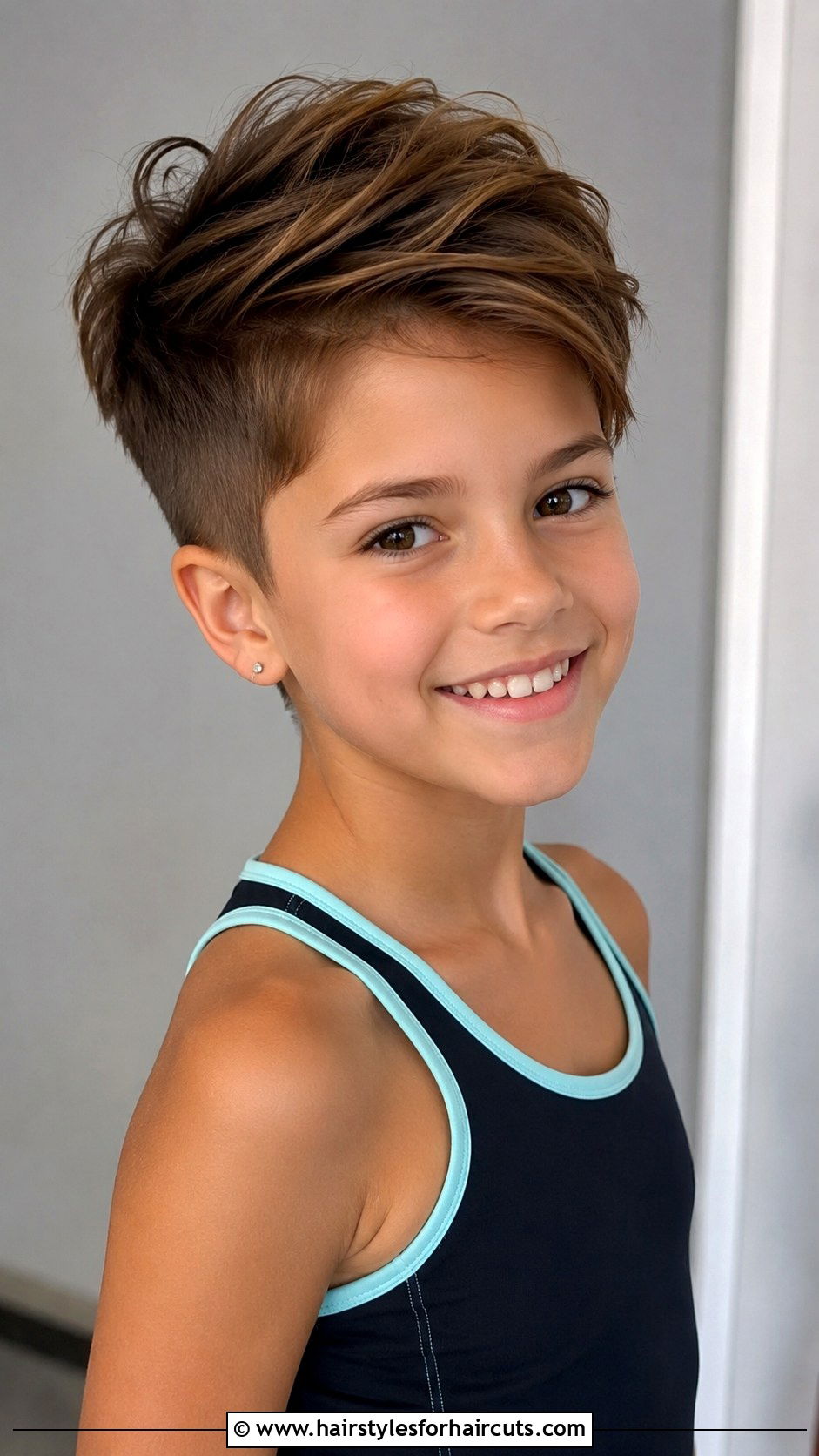 Tapered Pixie Haircut - 25 9 year old girl haircuts - 25 9 year old girl haircuts