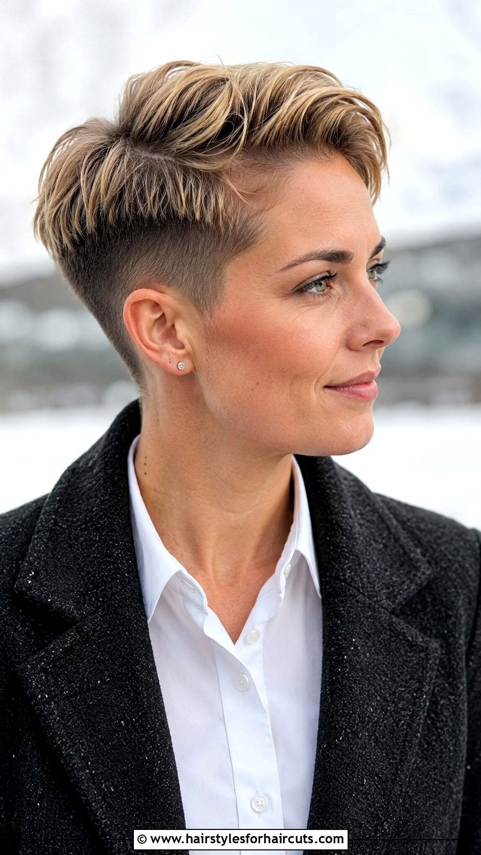 Tapered Short Cut - 25 short haircuts for damaged hair - 25 short haircuts for damaged hair