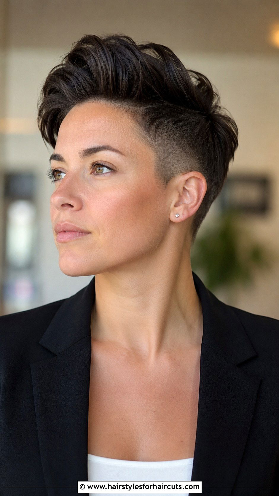 Tapered Short Haircut - 25 haircuts for women 50 - 25 haircuts for women 50