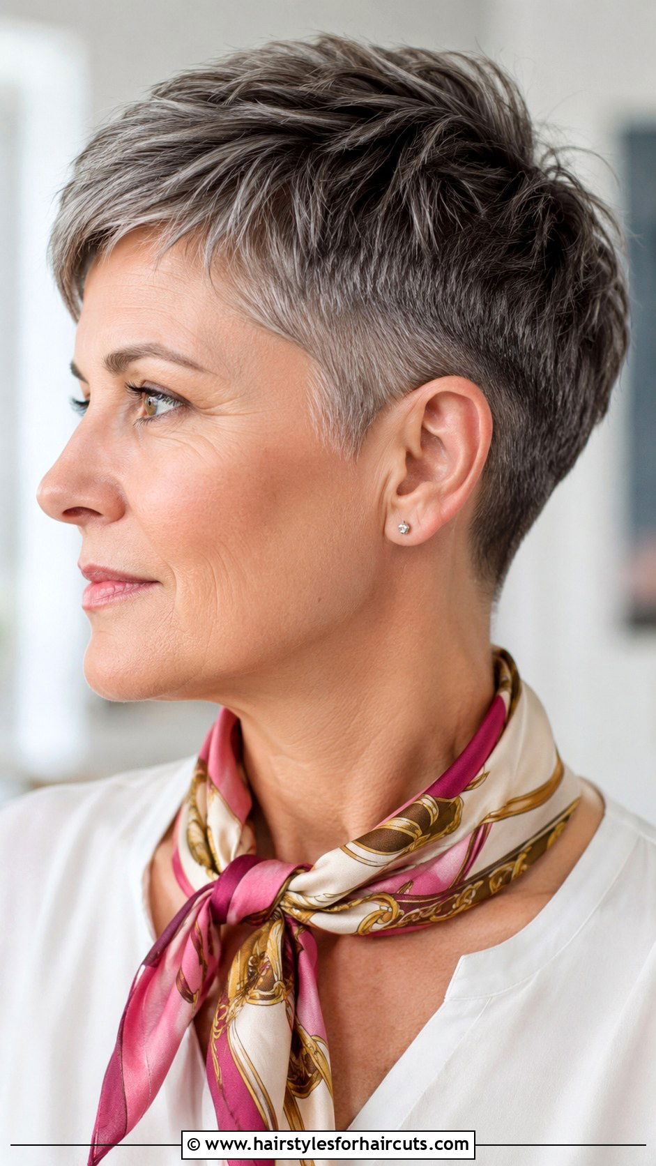 Tapered Short Haircut - 25 short hairstyles for seniors - 25 short hairstyles for seniors
