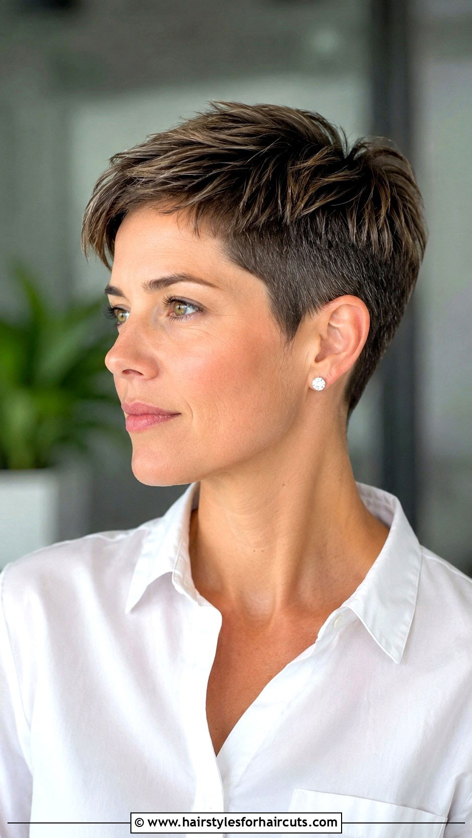 Tapered Short Haircut For Women - 25 cancer haircuts - 25 cancer haircuts
