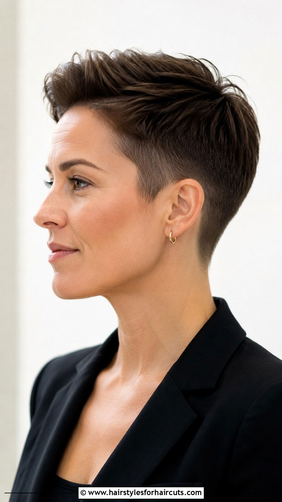 Tapered Short Haircut - 25 80s hairstyles for short hair - 25 80s hairstyles for short hair
