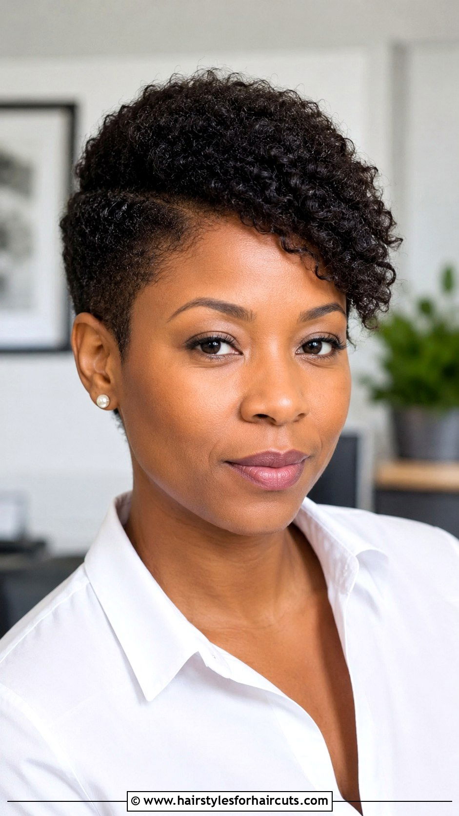 Tapered Twa With Side Part - 25 church hairstyles for black hair - 25 church hairstyles for black hair