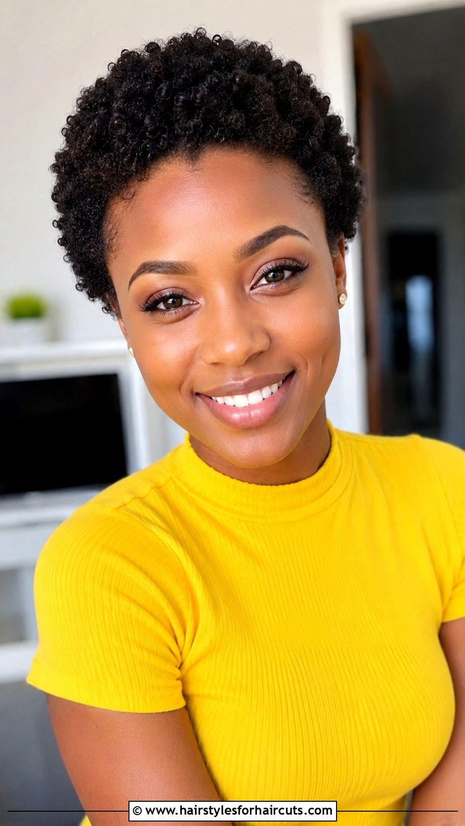 Teeny Weeny Afro - 25 hairstyles ideas for short curly hair - 25 hairstyles ideas for short curly hair