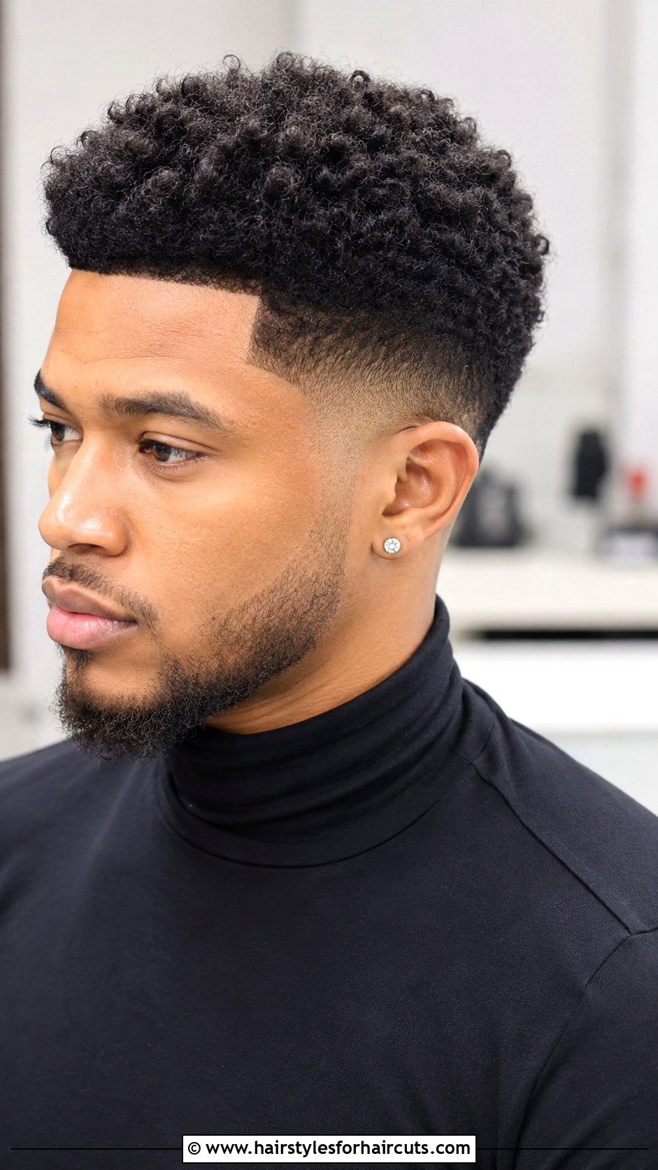 Temp Fade Curly Hair - 25 curly hair fade haircuts - 25 curly hair fade haircuts