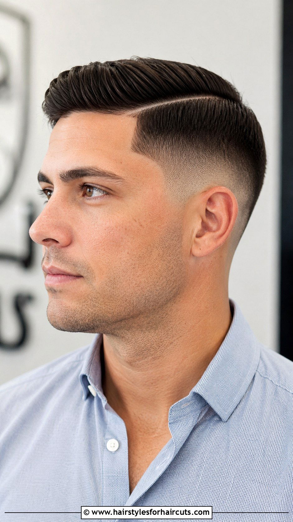 Temp Fade With Side Part - 25 black hair fade haircuts - 25 black hair fade haircuts