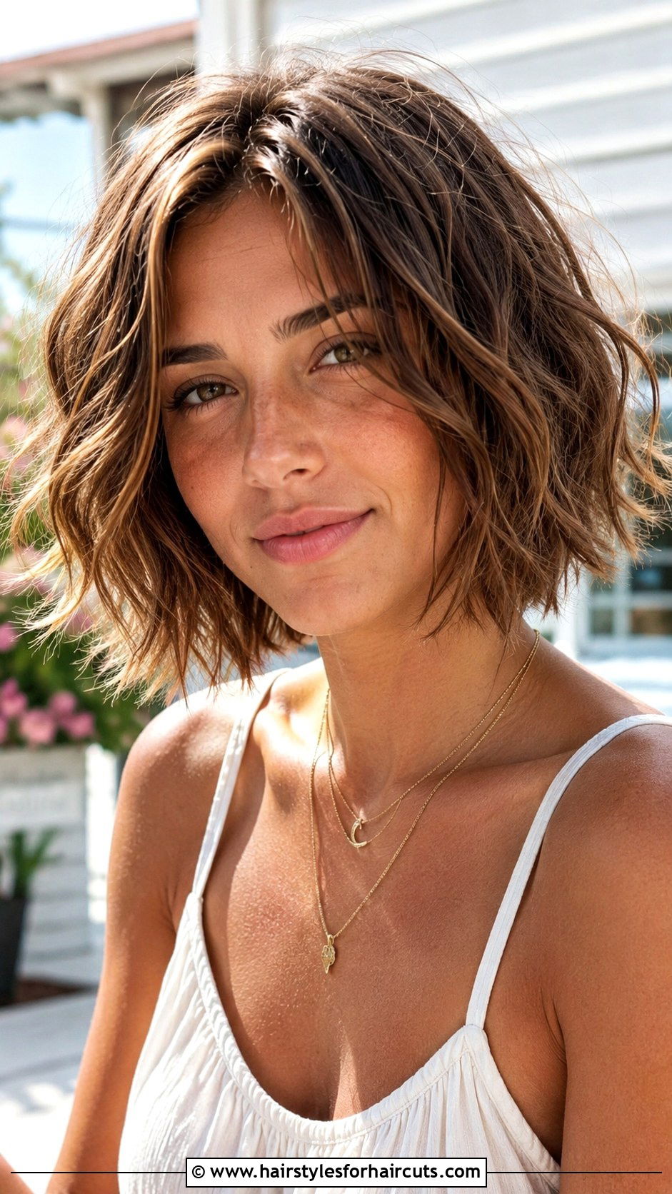 Textured Beach Bob - 25 haircuts santa cruz - 25 haircuts santa cruz