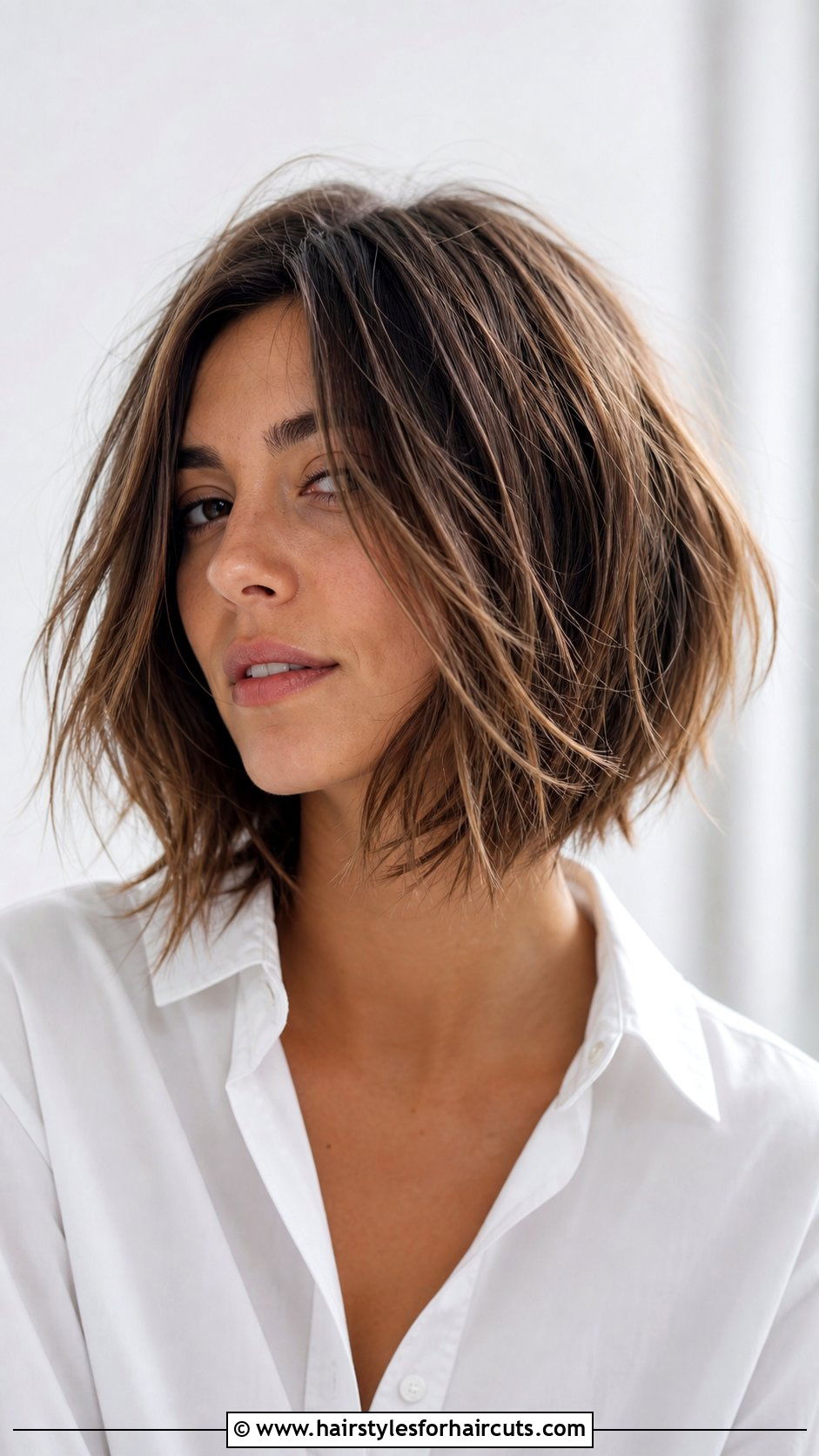 Textured Bob - 25 hairstyles for maternity shoot - 25 hairstyles for maternity shoot