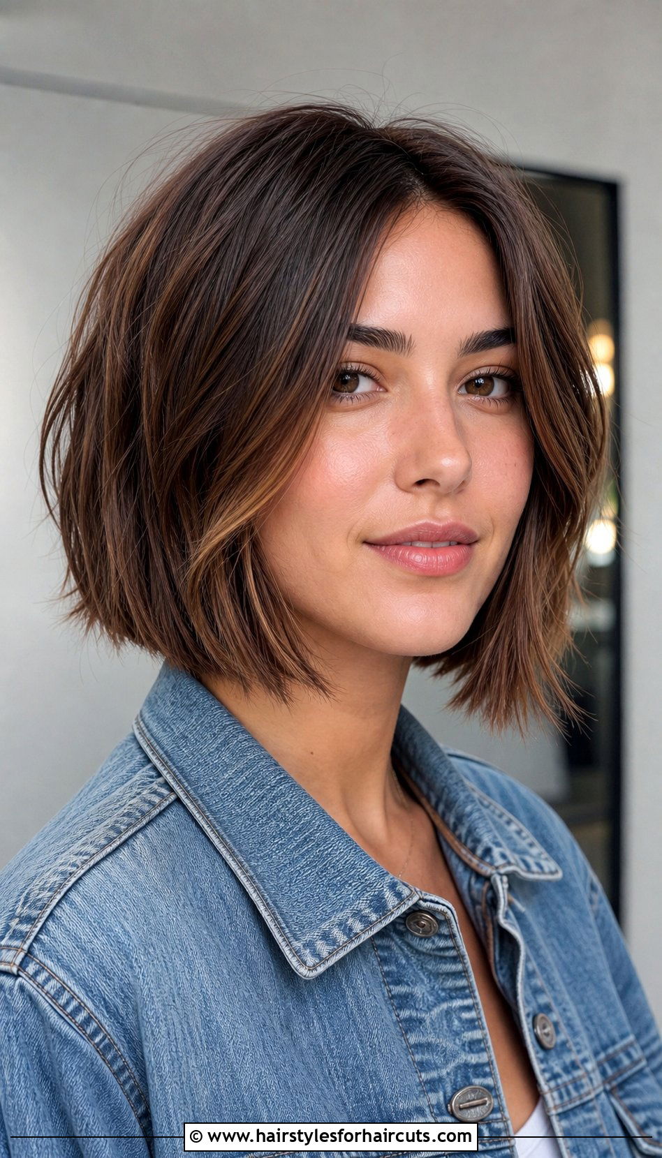 Textured Bob Haircut - 25 hairstyles for hair loss women - 25 hairstyles for hair loss women