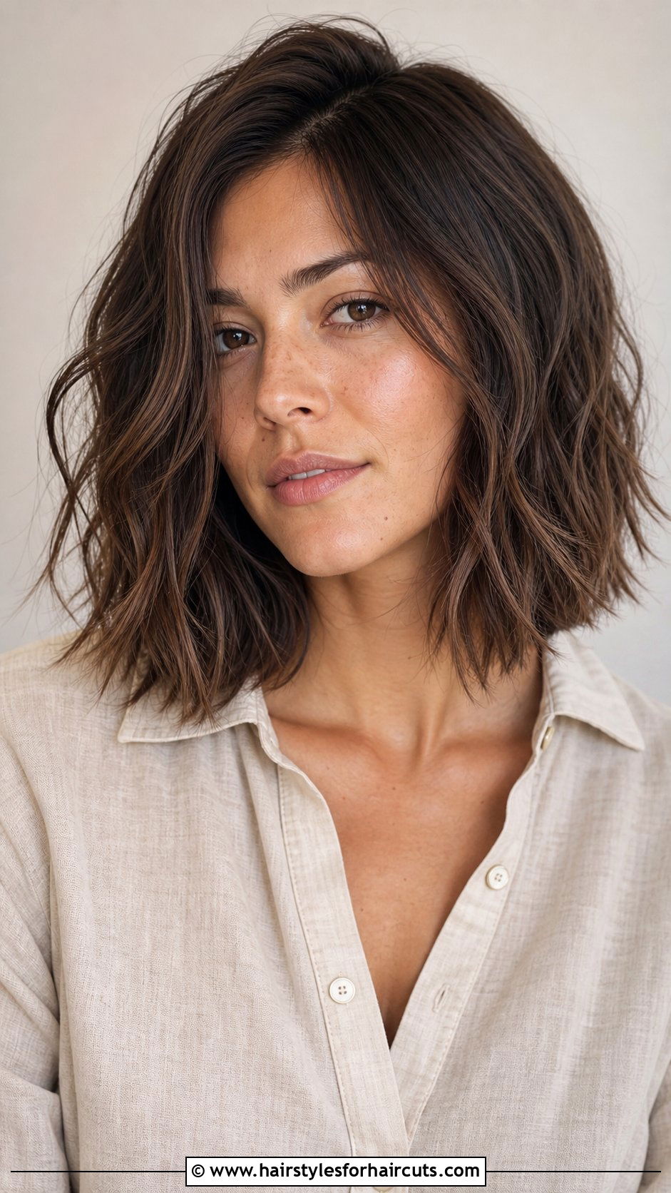 Textured Bob Haircut - 25 thick hair shoulder length hairstyles - 25 thick hair shoulder length hairstyles