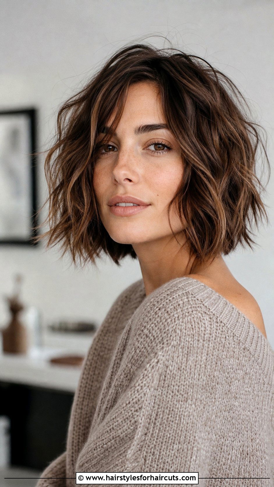 Textured Bob Haircut - 25 woman bob haircuts - 25 woman bob haircuts