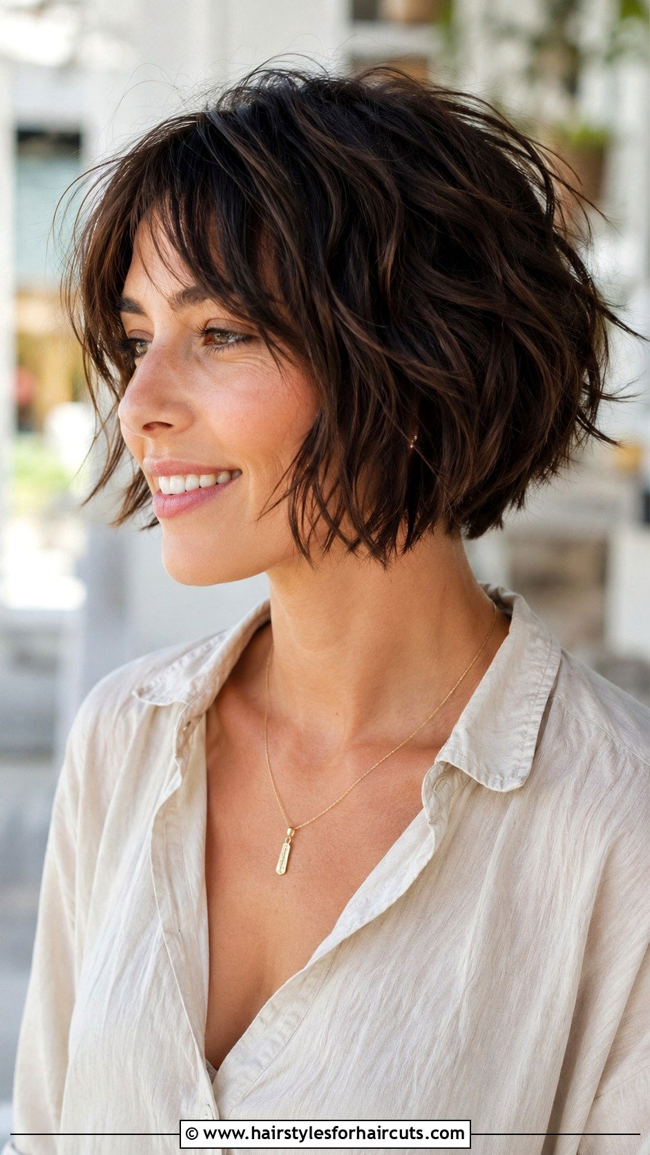 Textured Bob Haircut - 25 haircuts bobs - 25 haircuts bobs