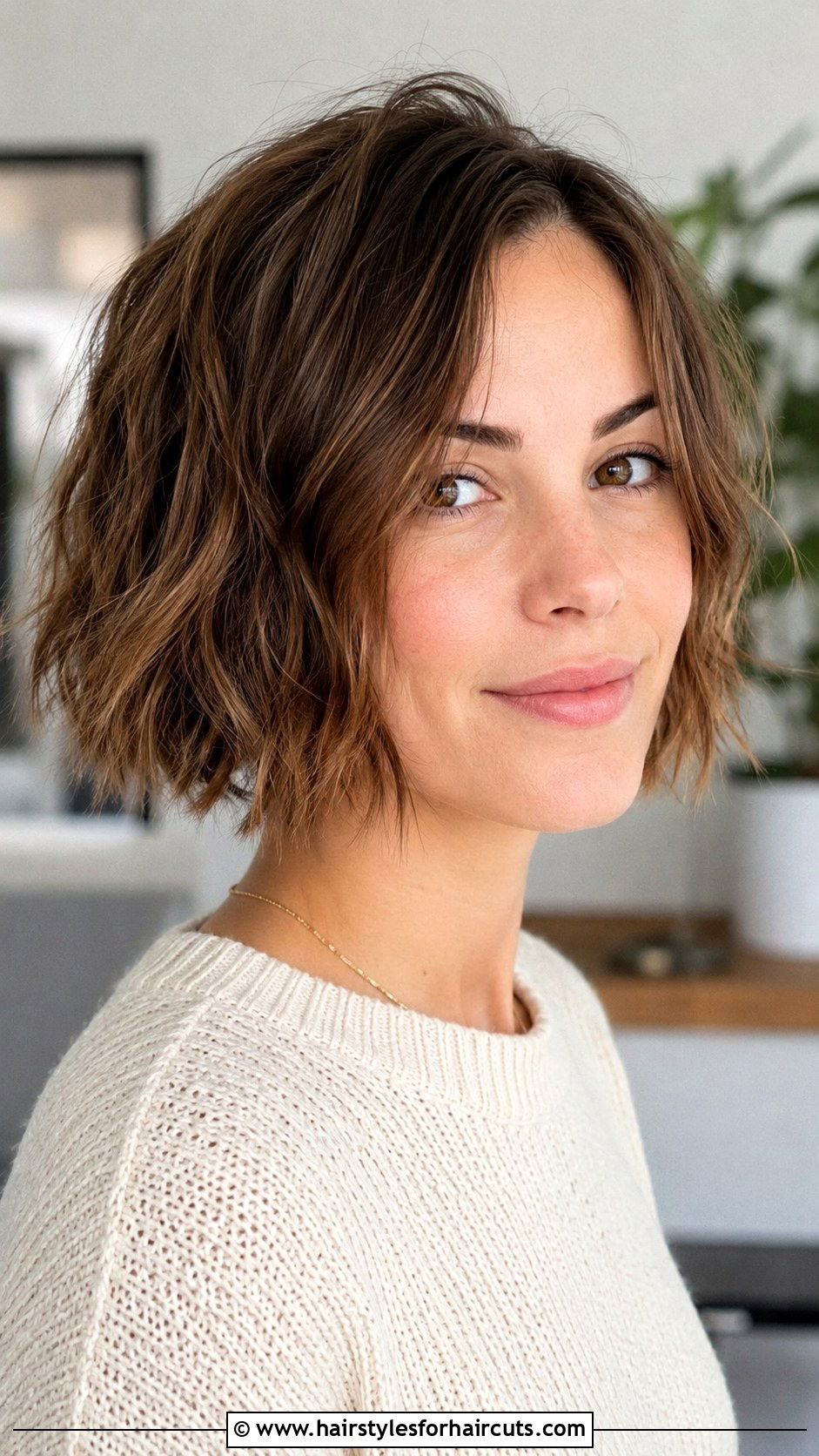 Textured Bob Haircut - 25 haircuts for 60 year old women - 25 haircuts for 60 year old women