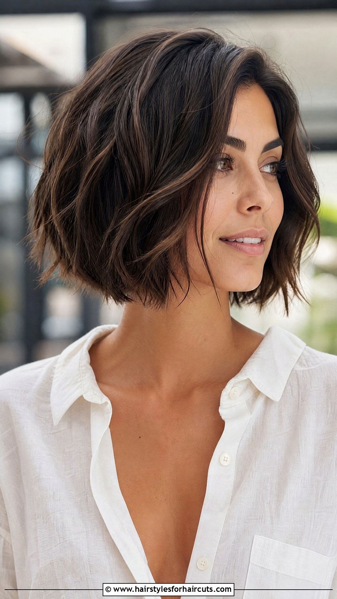 Textured Bob Haircut - 25 haircuts for alopecia - 25 haircuts for alopecia
