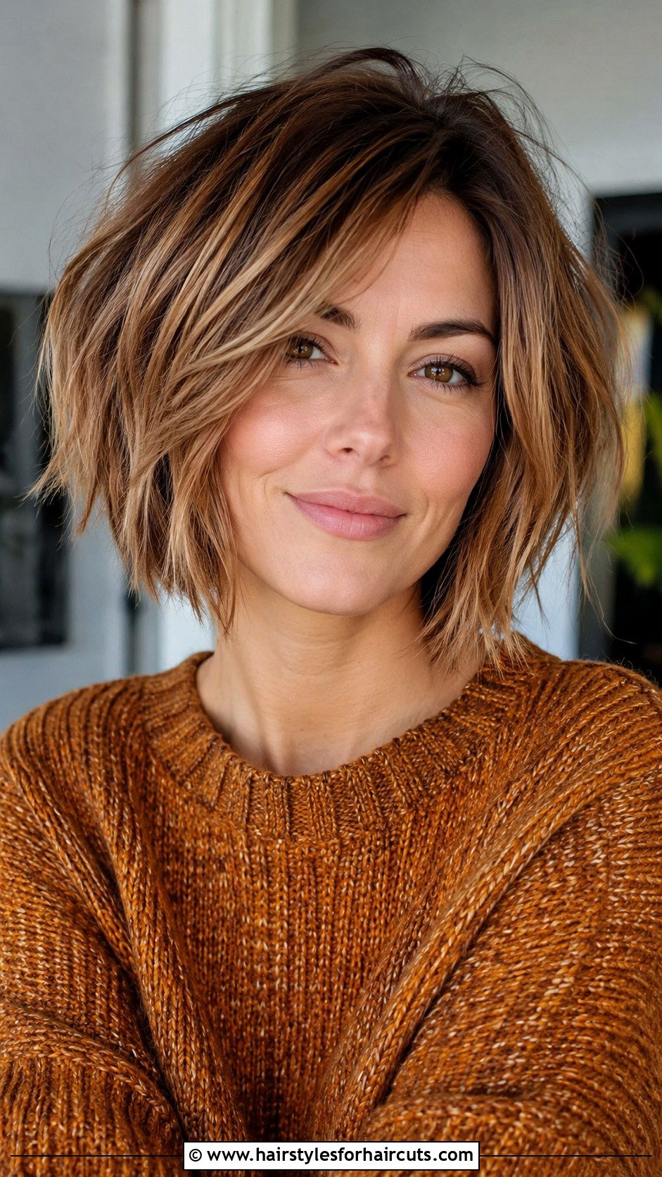 Textured Bob Haircut - 25 haircuts for thick coarse hair - 25 haircuts for thick coarse hair