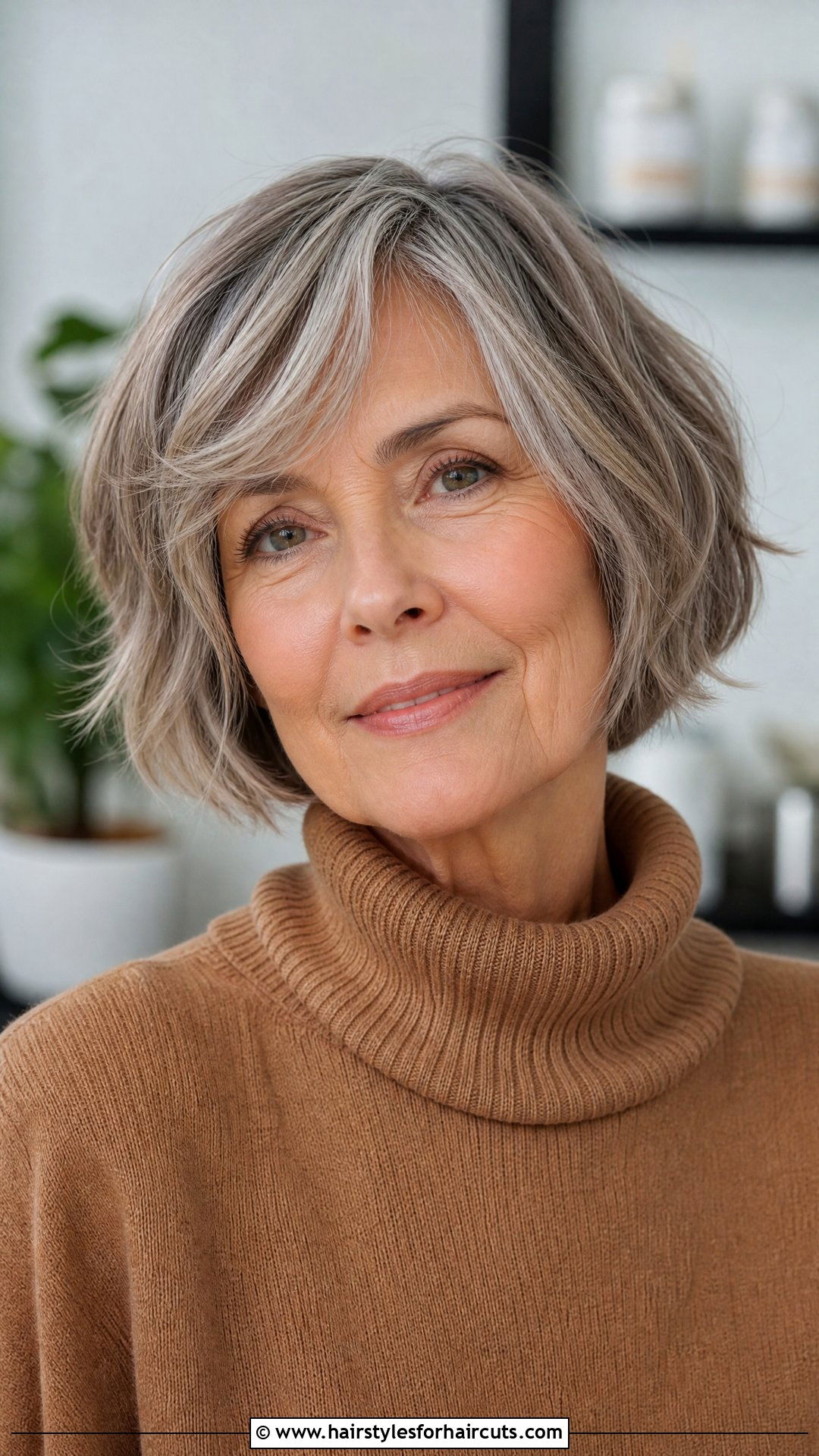 Textured Bob Haircut For Women Over 60 - 25 women over 60 haircuts - 25 women over 60 haircuts